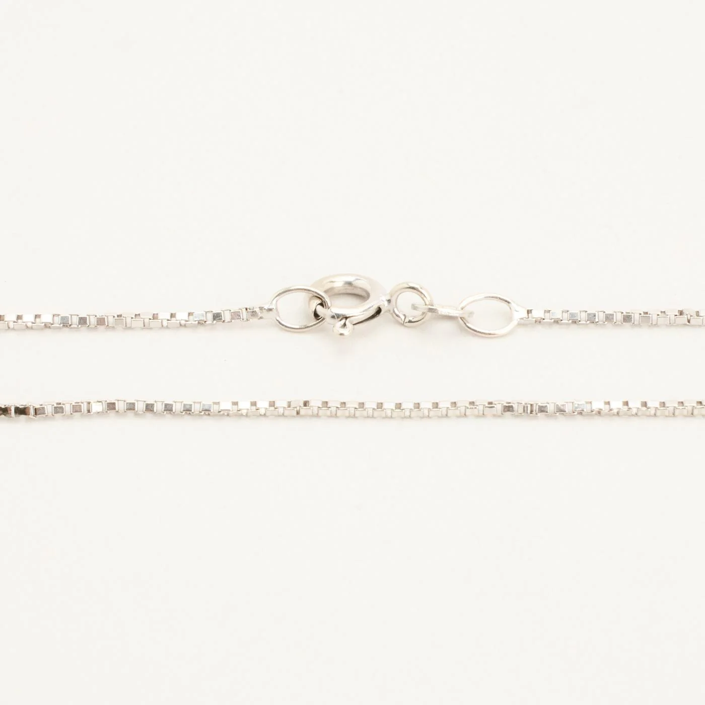 Venezia Halsband i 14K vitt guld, 44.5 cm, 2.77 g - Image 3