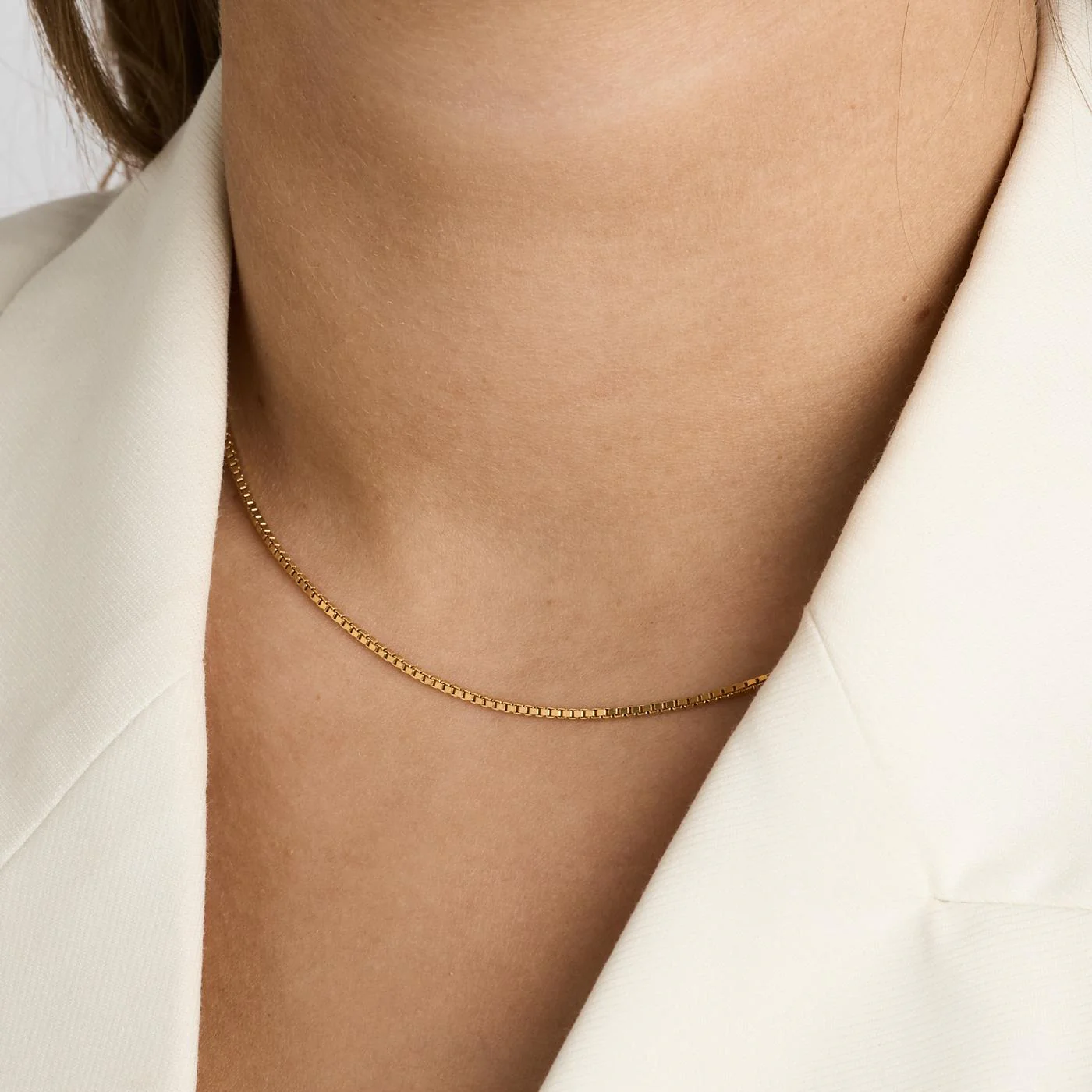 Venezia Halsband i 14K guld, 41.5 cm, 6.4 g