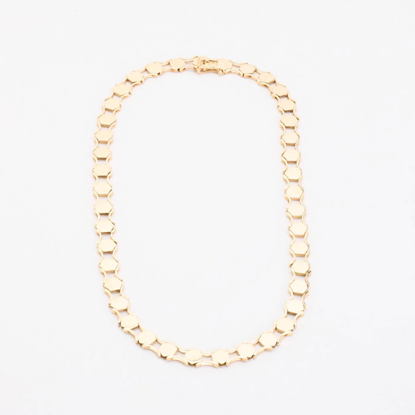 Bicelle Halsband i 14K guld, 39.5 cm, 25.05 g