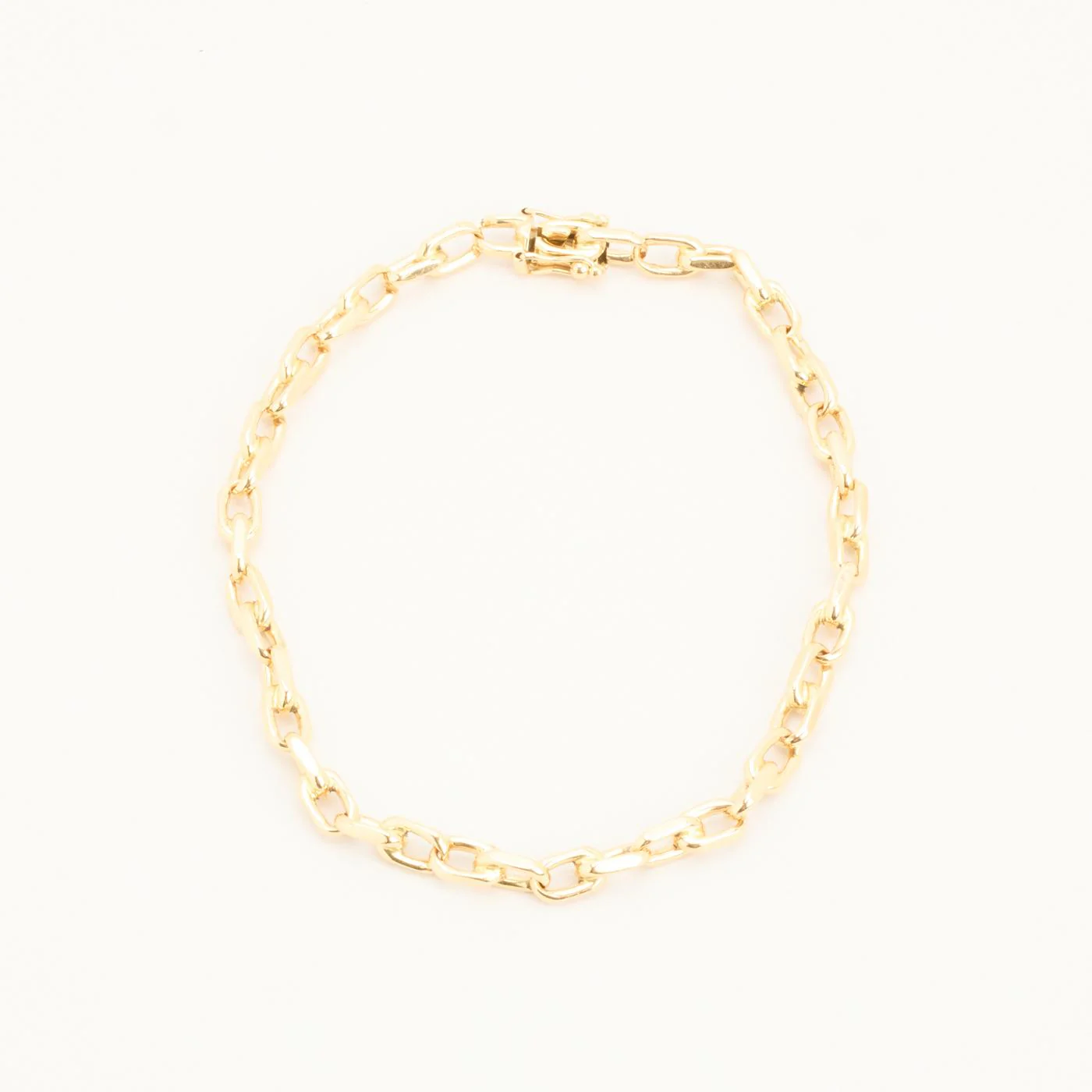 BNH Ankarkedja Armband i 14K guld, 21 cm, 14 g