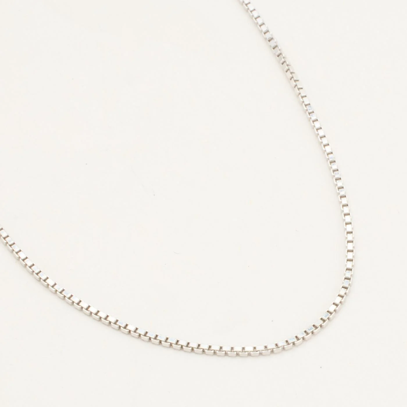 Venezia Halsband i 14K vitt guld, 42 cm, 4.2 g - Image 2
