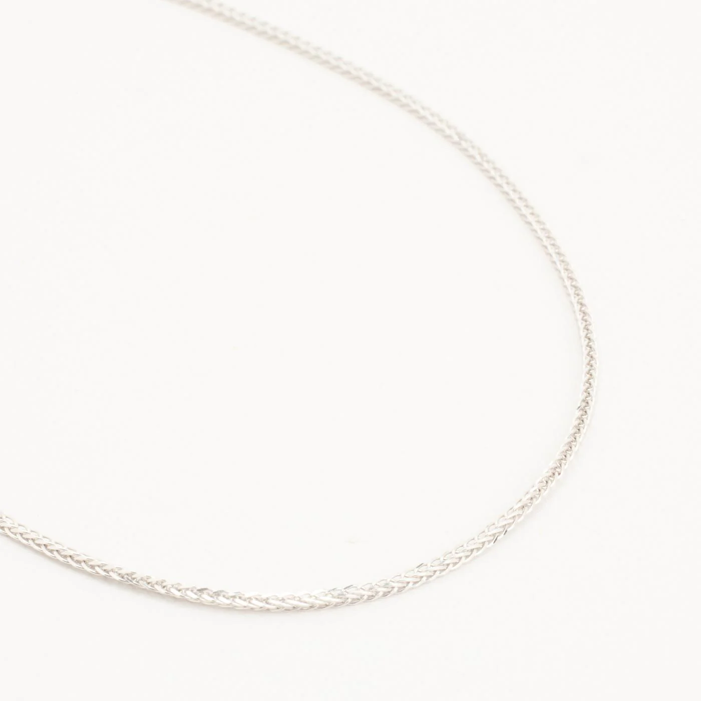 Halsband i 18K vitt guld, 40 cm, 2.52 g - Image 2
