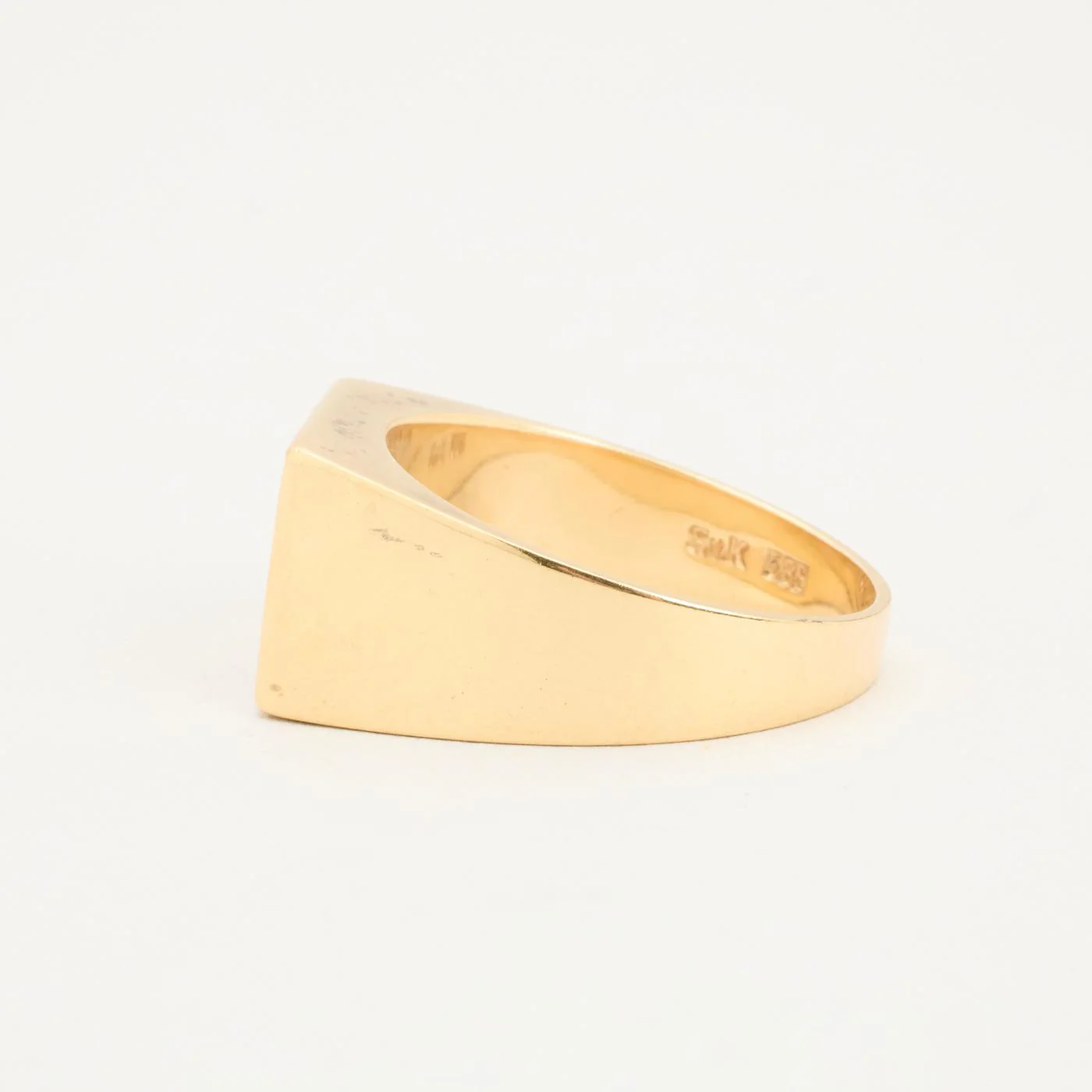 Signetring i 14K guld strl. 20.1 / strl. 63 - Image 4