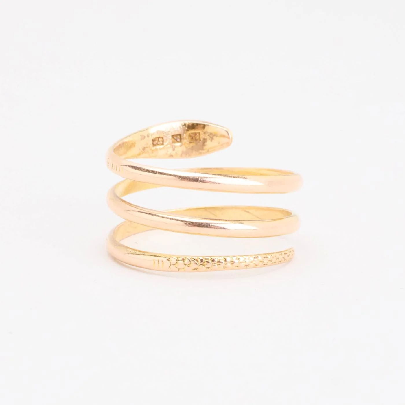 Ormring i 14K guld med en pärla strl. 19.1 / strl. 60 - Image 3