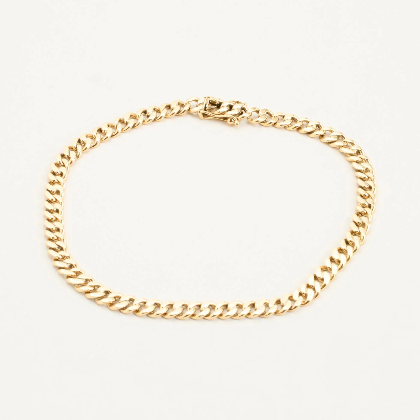Pansar Armband i 14K guld, 23 cm, 13.46 g