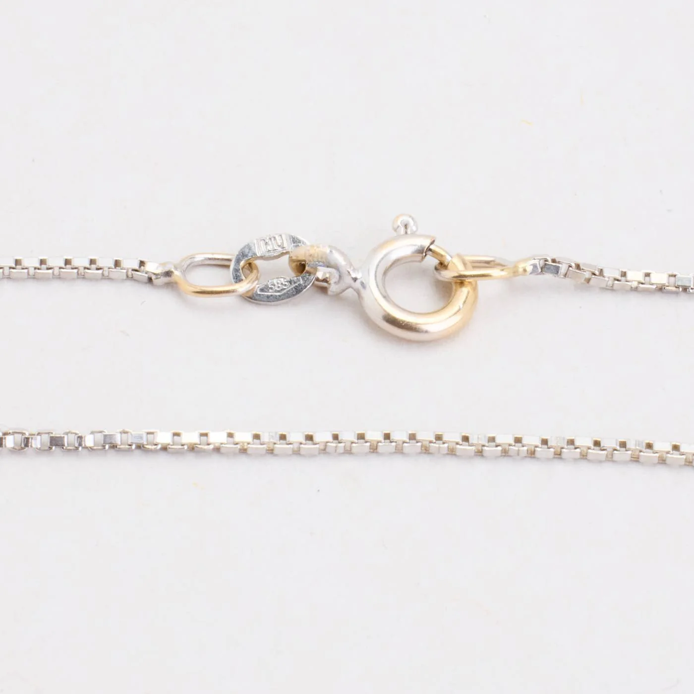Venezia Halsband i 14K vitt guld, 43.5 cm, 2.78 g - Image 3