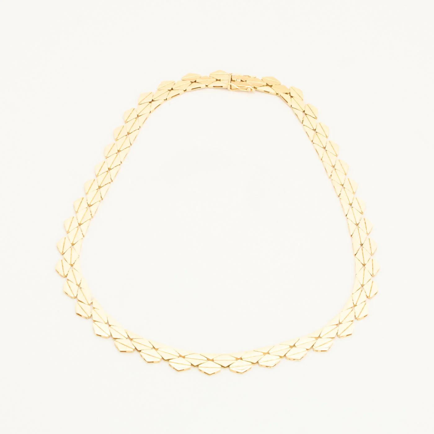 Bicelle Halsband i 14K guld, 41.5 cm, 33.15 g
