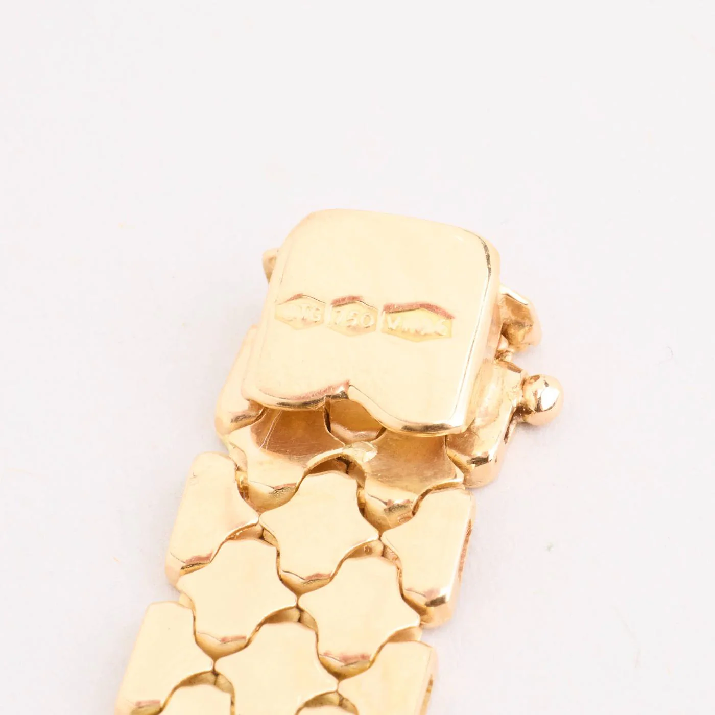Armband i 18K guld och vitt guld, 17.5 cm, 33.7 g - Image 4