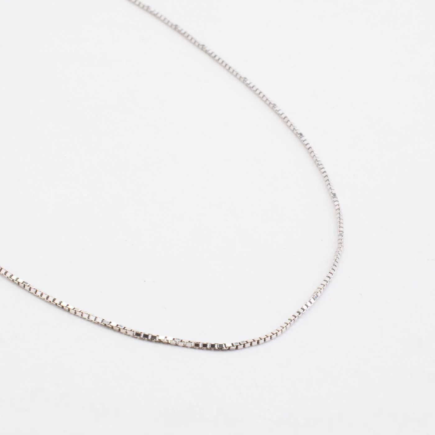 Venezia Halsband i 14K vitt guld, 42.5 cm, 2.69 g - Image 2