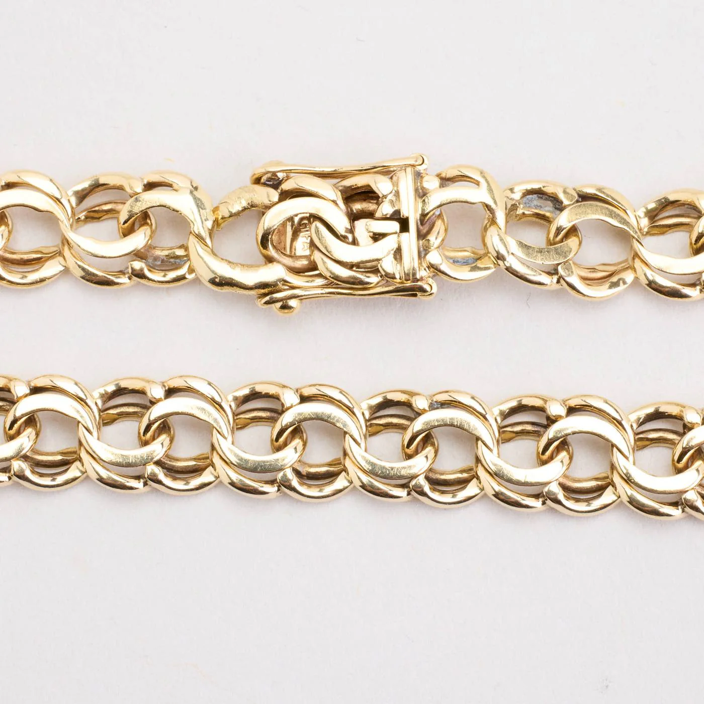 Bismarck Armband i 14K guld, 19.5 cm, 13.8 g - Image 3