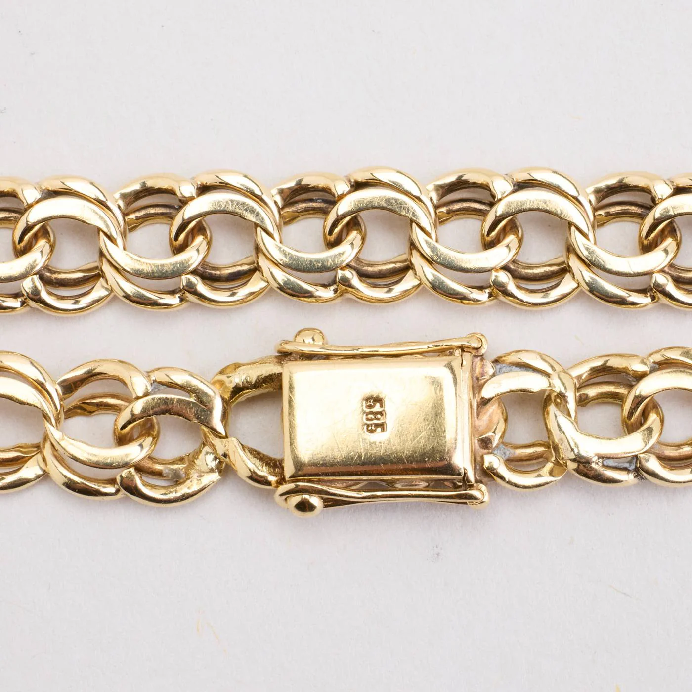 Bismarck Armband i 14K guld, 19.5 cm, 13.8 g - Image 4