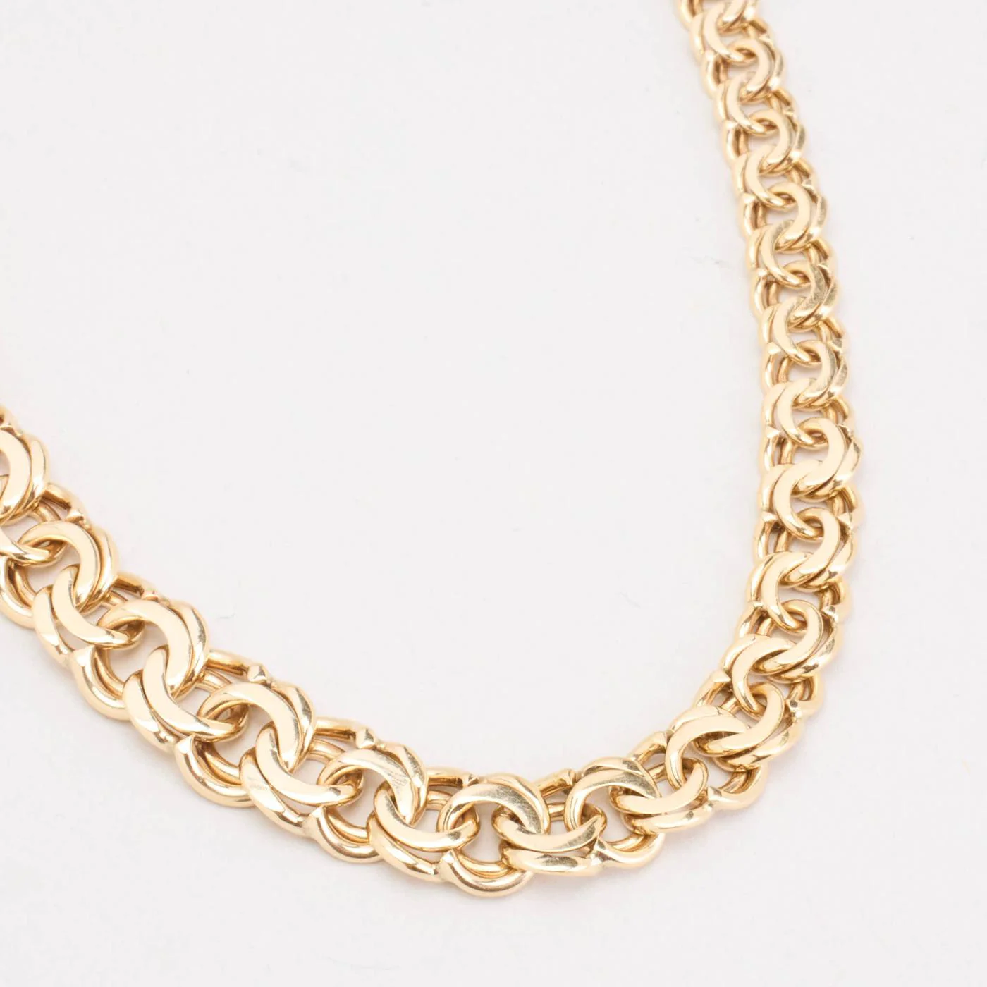 Bismarck Halsband i 14K guld, 43 cm, 18.59 g - Image 2