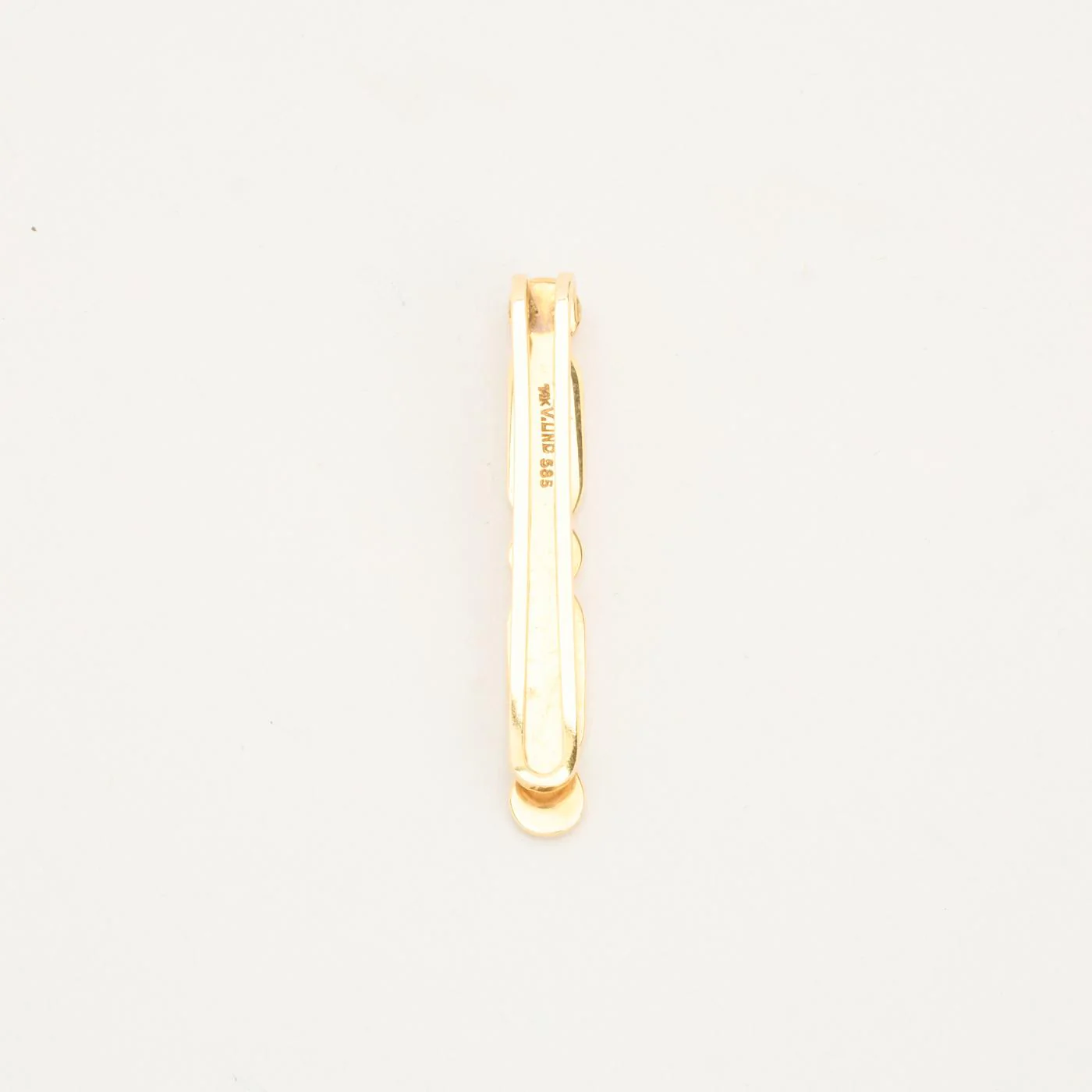 Slipsklämma i 14K guld, 5 cm, 8.5 g - Image 4