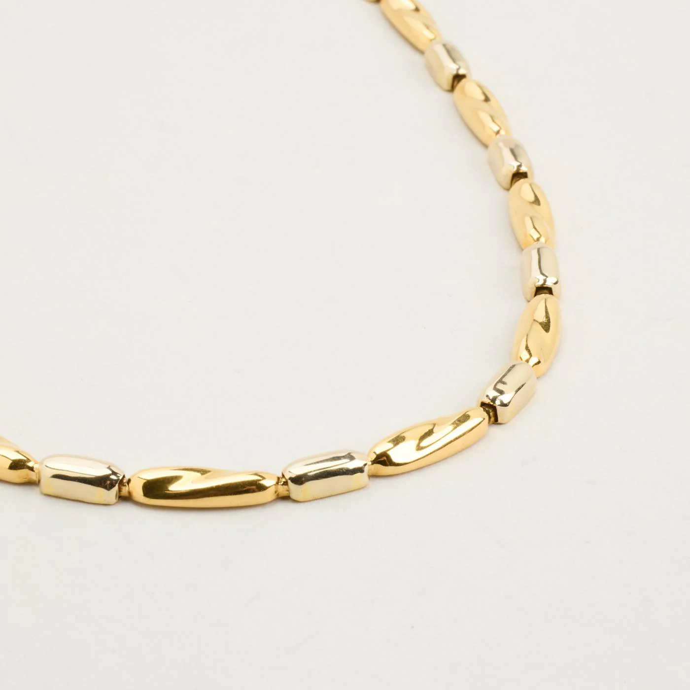 Collier i 18K guld och vitt guld, 43 cm, 19.9 g - Image 2