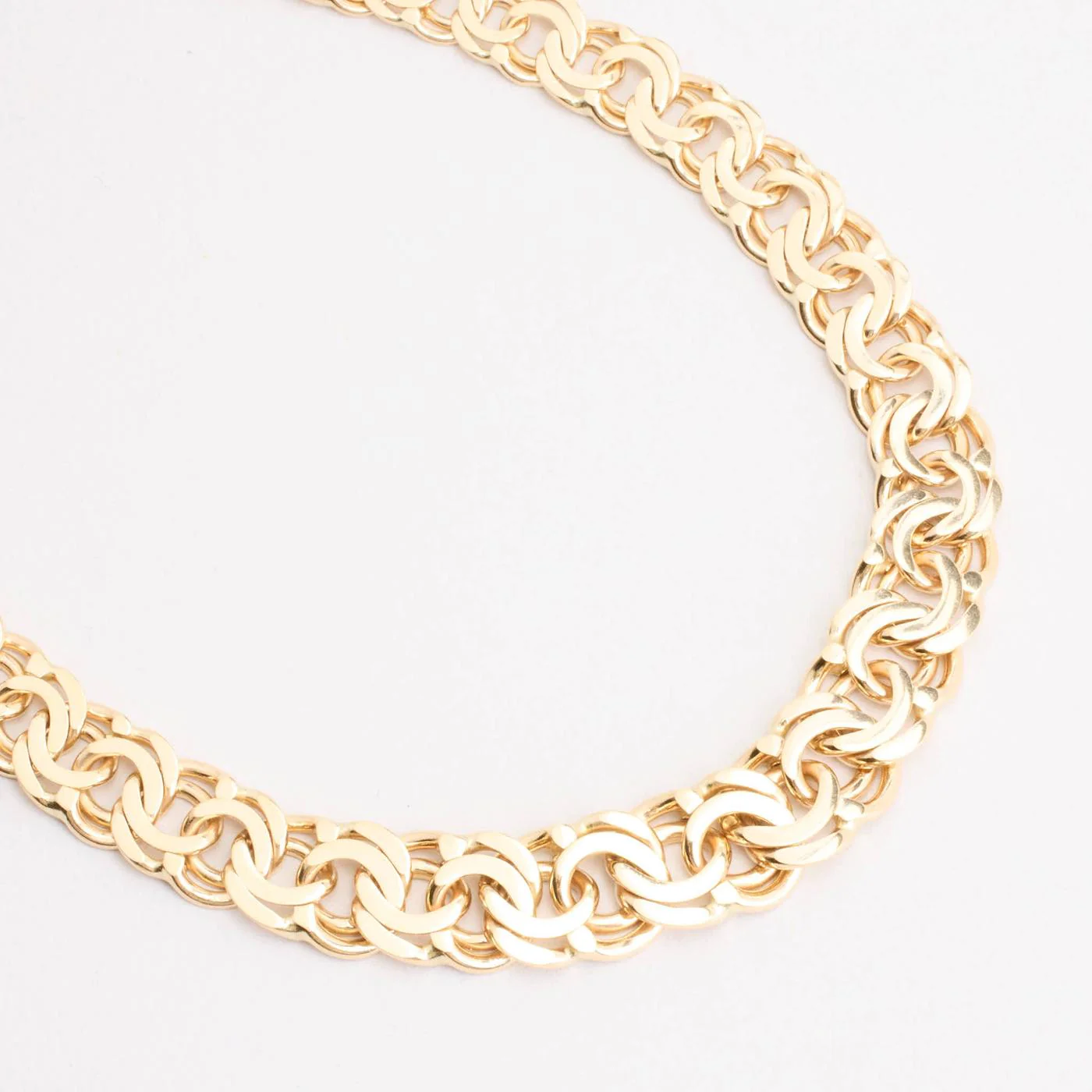 Bismarck Halsband i 14K guld, 42.5 cm, 28.6 g - Image 2