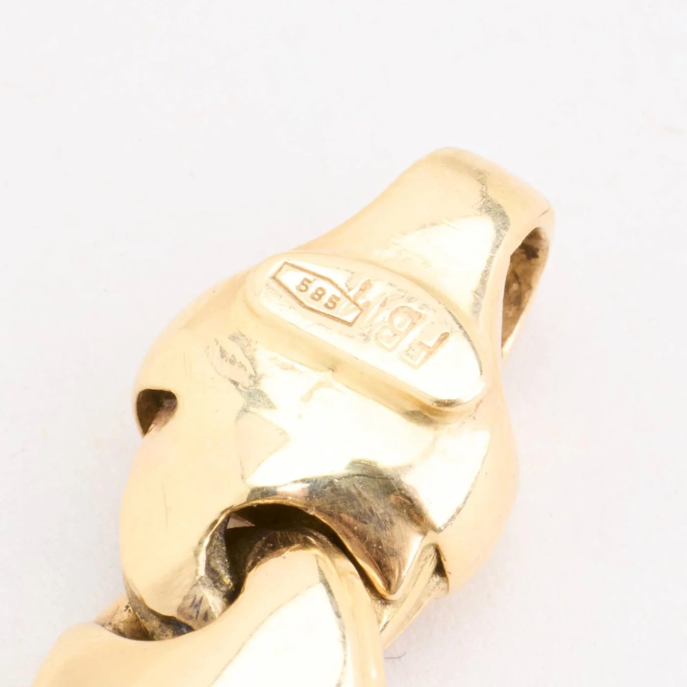 Armband i 14K guld, vitt guld och roséguld, 18.5 cm, 28 g - Image 4