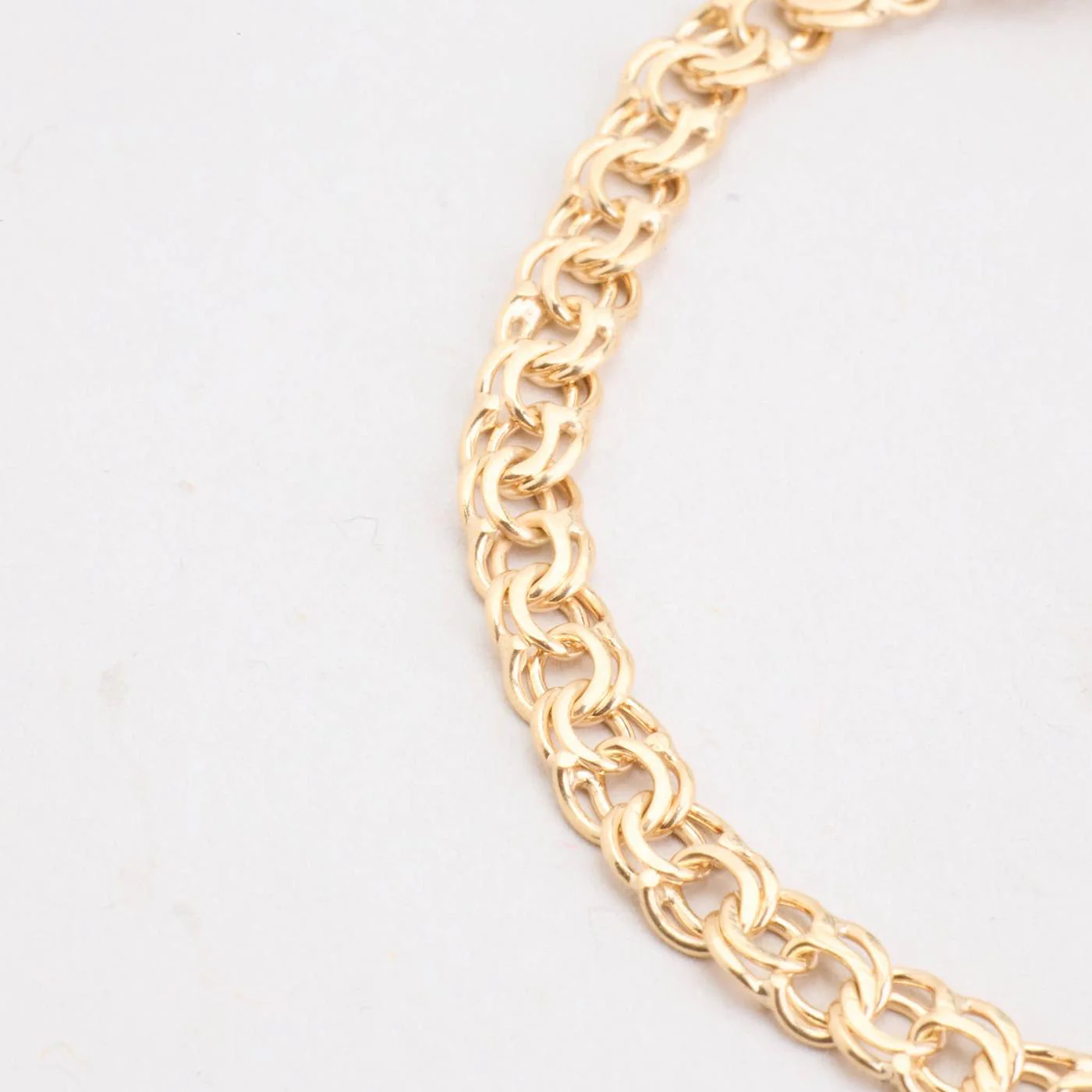 Bismarck berlockarmband i 14K guld, 15 cm, 5.89 g - Image 4