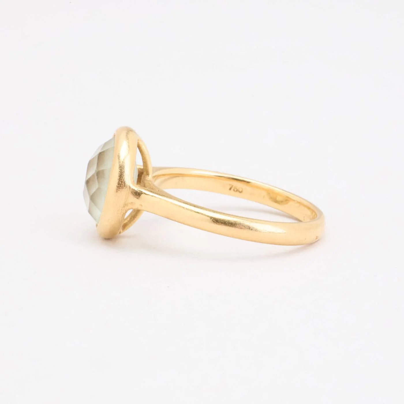 Cocktailring i 18K guld strl. 17.2 / strl. 54 - Image 4