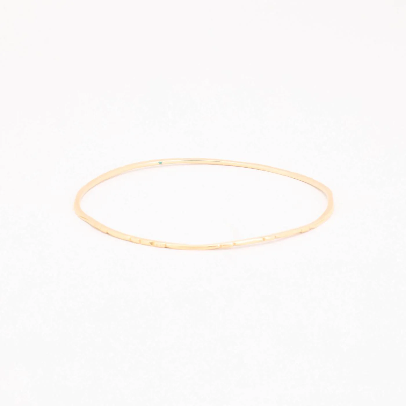 Mönstrad fast armring i 18K guld, 6.3 cm, 5.3 g - Image 3