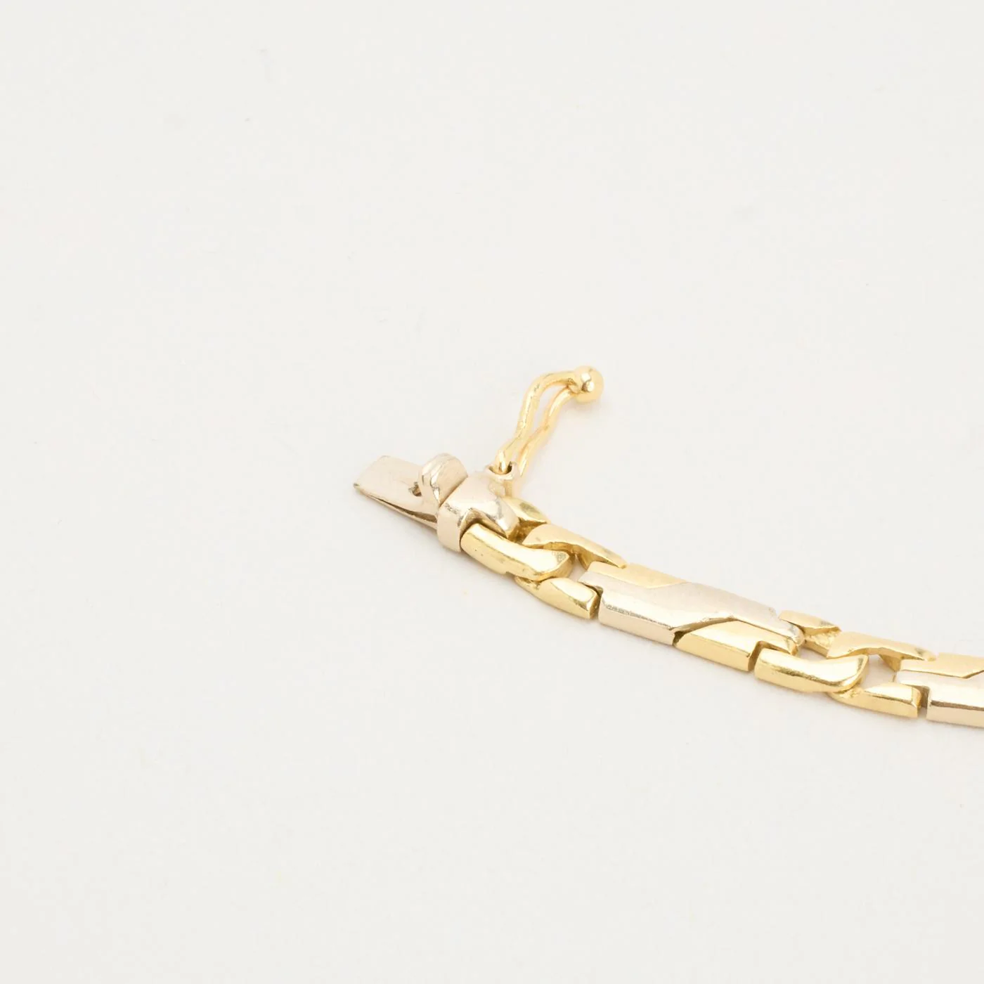 Armband i 14K guld och vitt guld, 18 cm, 10.78 g - Image 3