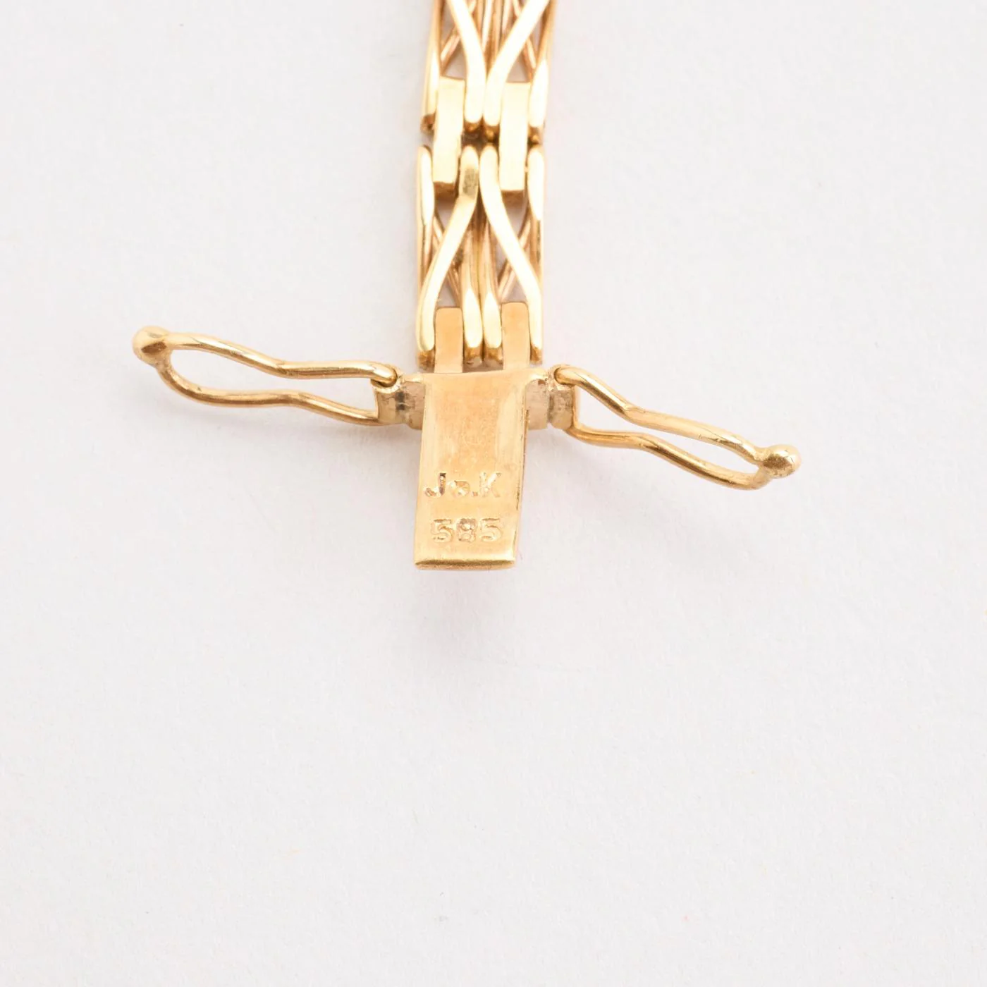 Y-länk Armband i 14K guld, 19 cm, 10.7 g - Image 4
