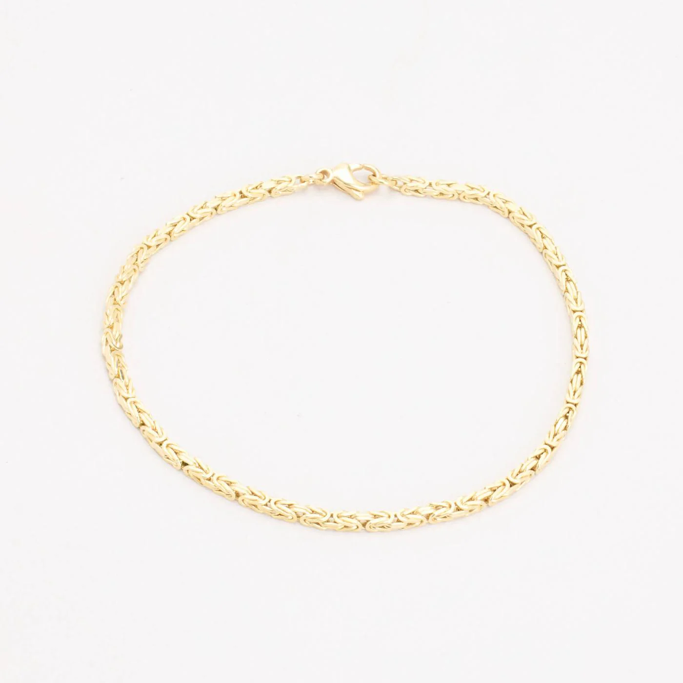 Kejsarlänk Armband i 14K guld, 23 cm, 10.3 g