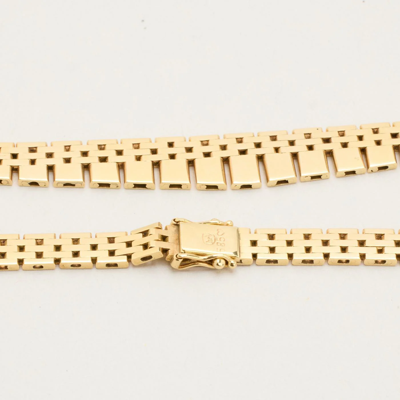 Korridor Halsband i 14K guld, 38.5 cm, 26.6 g - Image 4