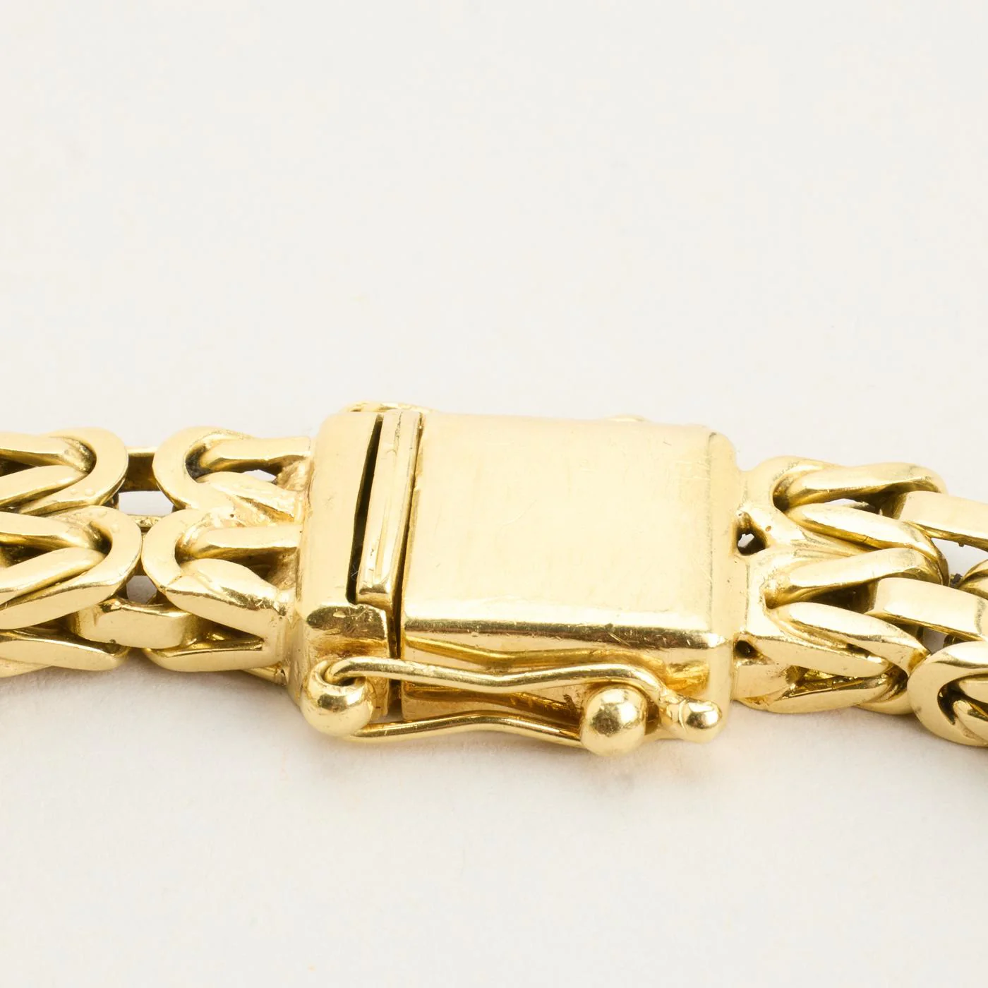 Kejsarlänk Armband i 14K guld, 24.5 cm, 85.4 g - Image 3
