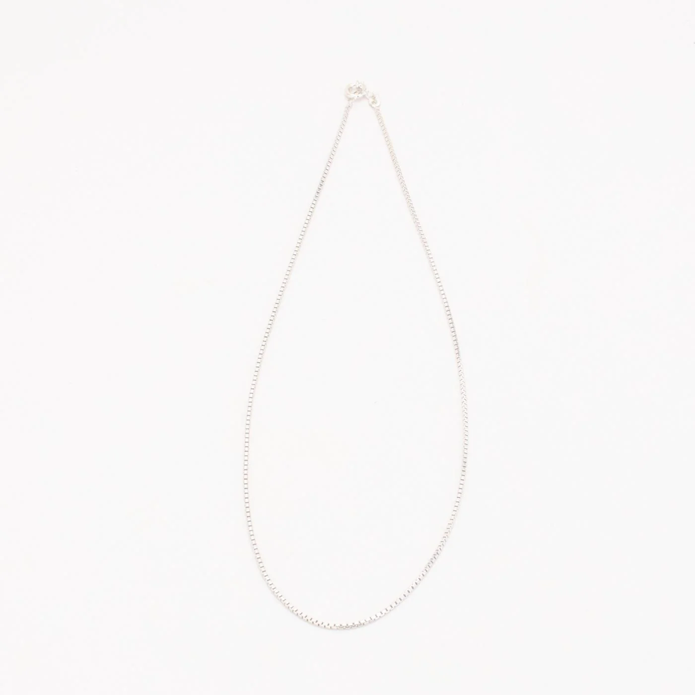 Venezia Halsband i 14K vitt guld, 38 cm, 3.1 g