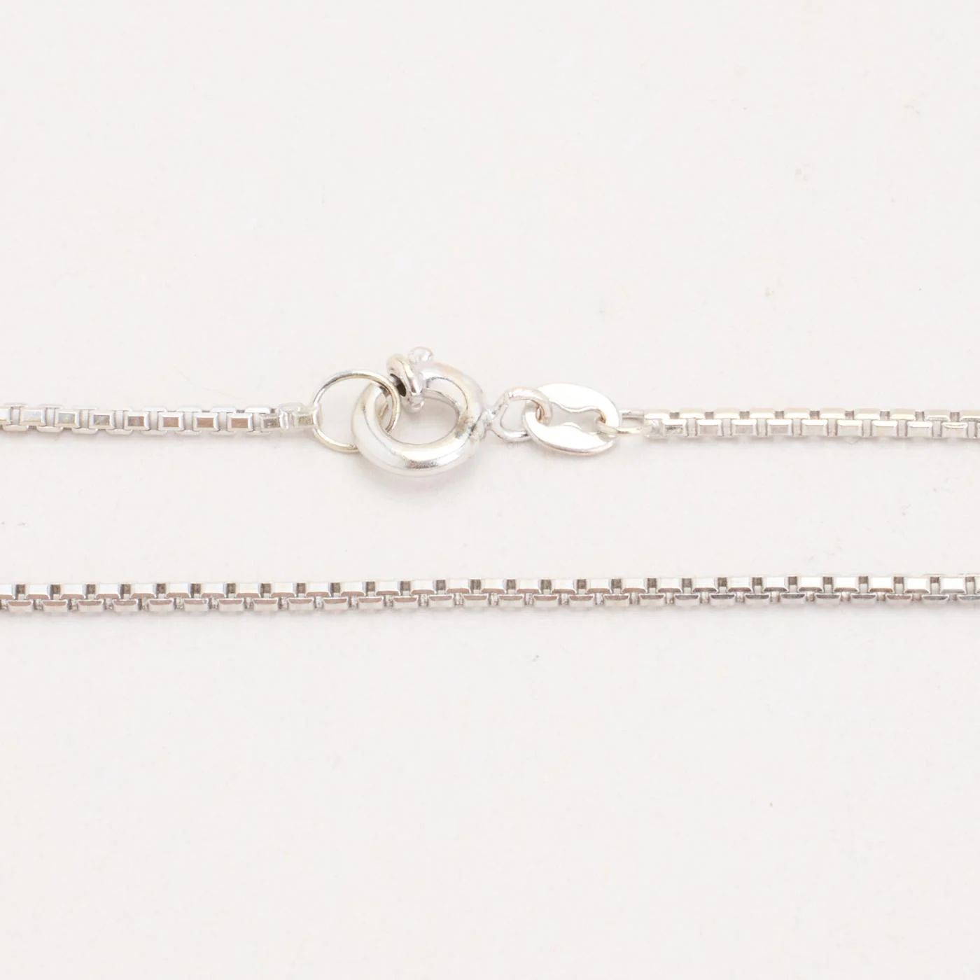 Venezia Halsband i 14K vitt guld, 38 cm, 3.1 g - Image 3