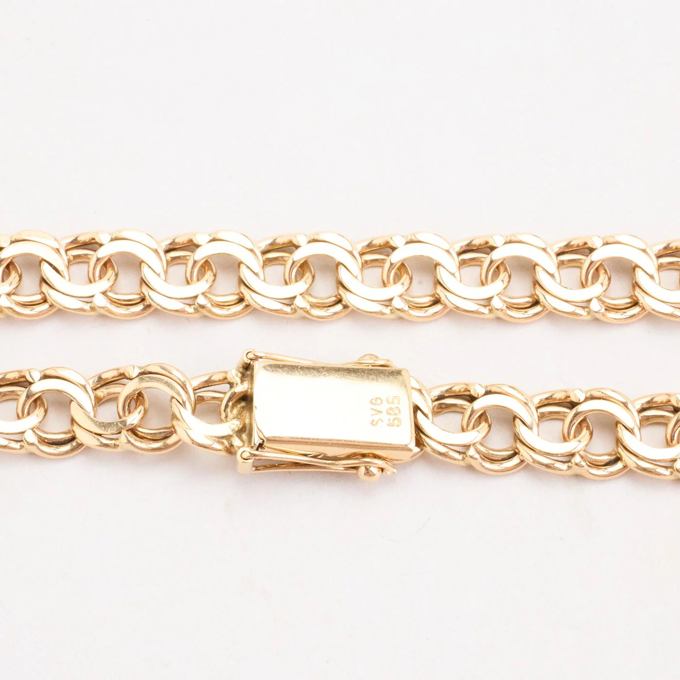 Bismarck Armband i 14K guld, 19.5 cm, 17 g - Image 4