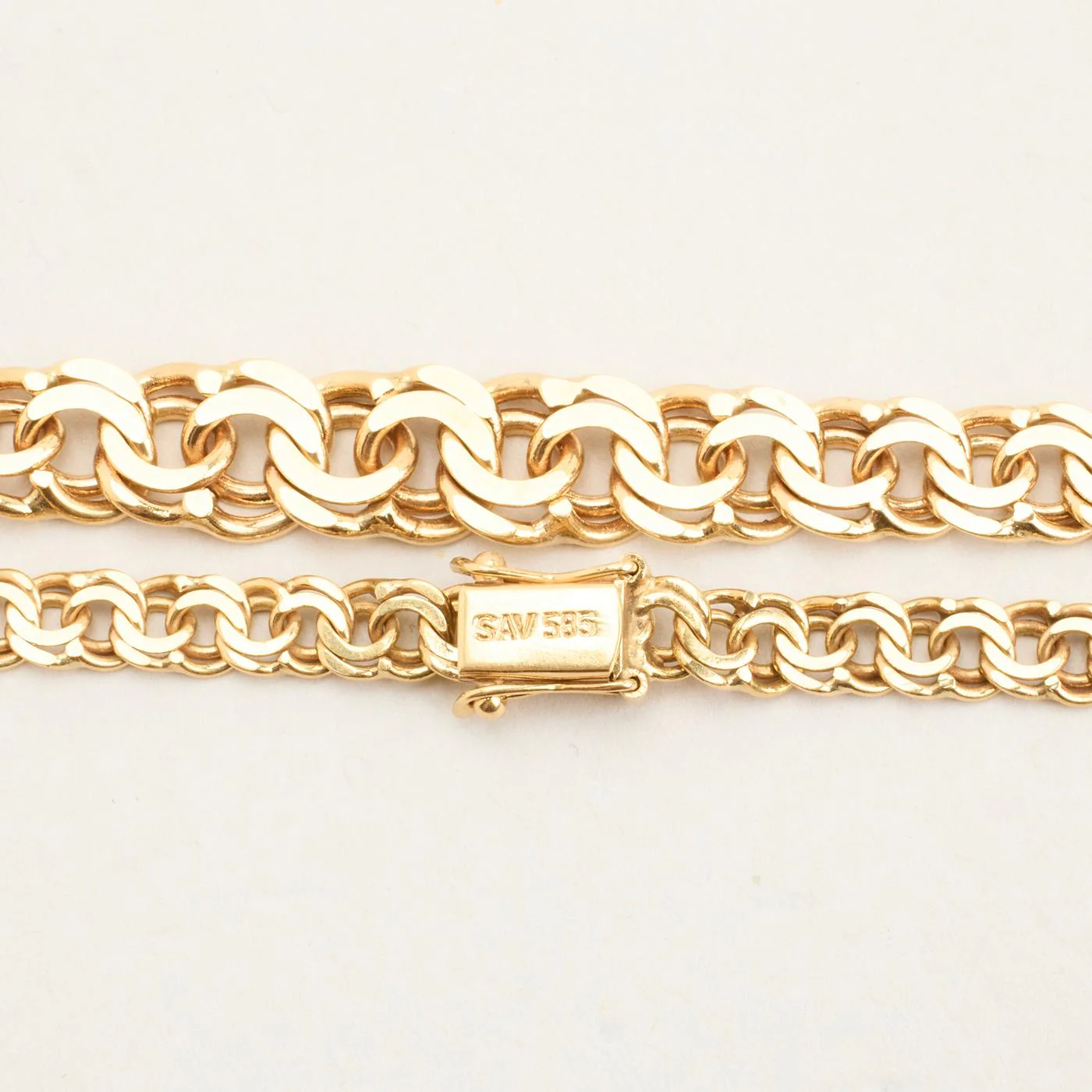 Bismarck Halsband i 14K guld, 43 cm, 21.9 g - Image 4