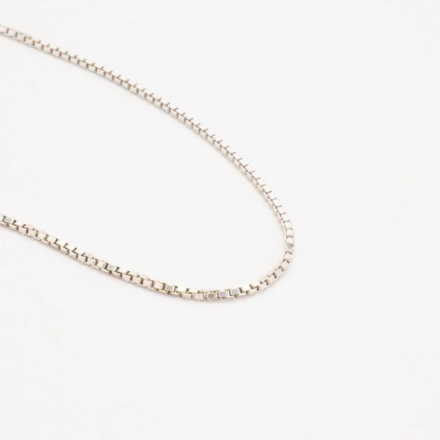 Venezia Halsband i 14K vitt guld, 43.5 cm, 4.01 g - Image 2