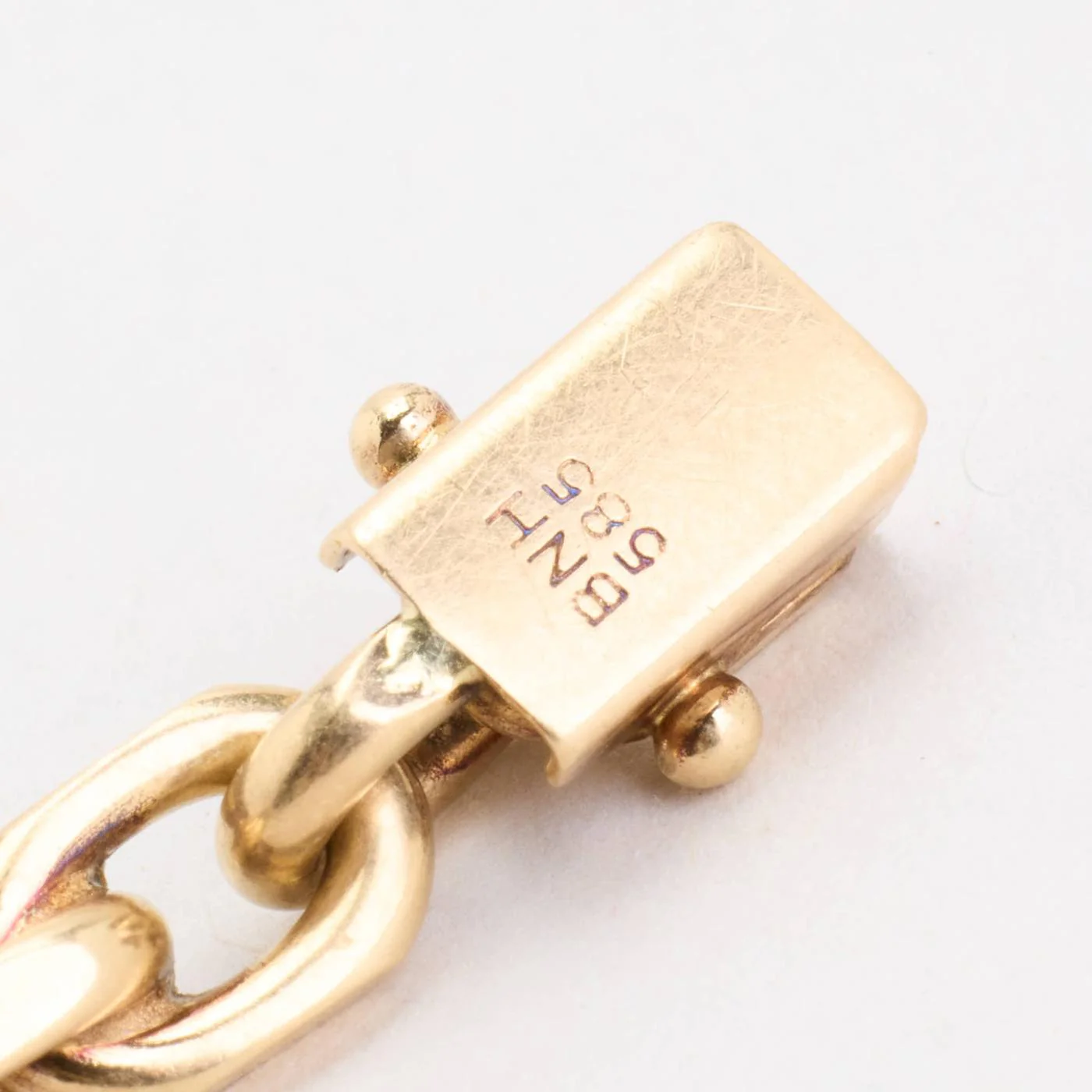 BNH Ankarkedja Armband i 14K guld, 19 cm, 27.29 g - Image 4