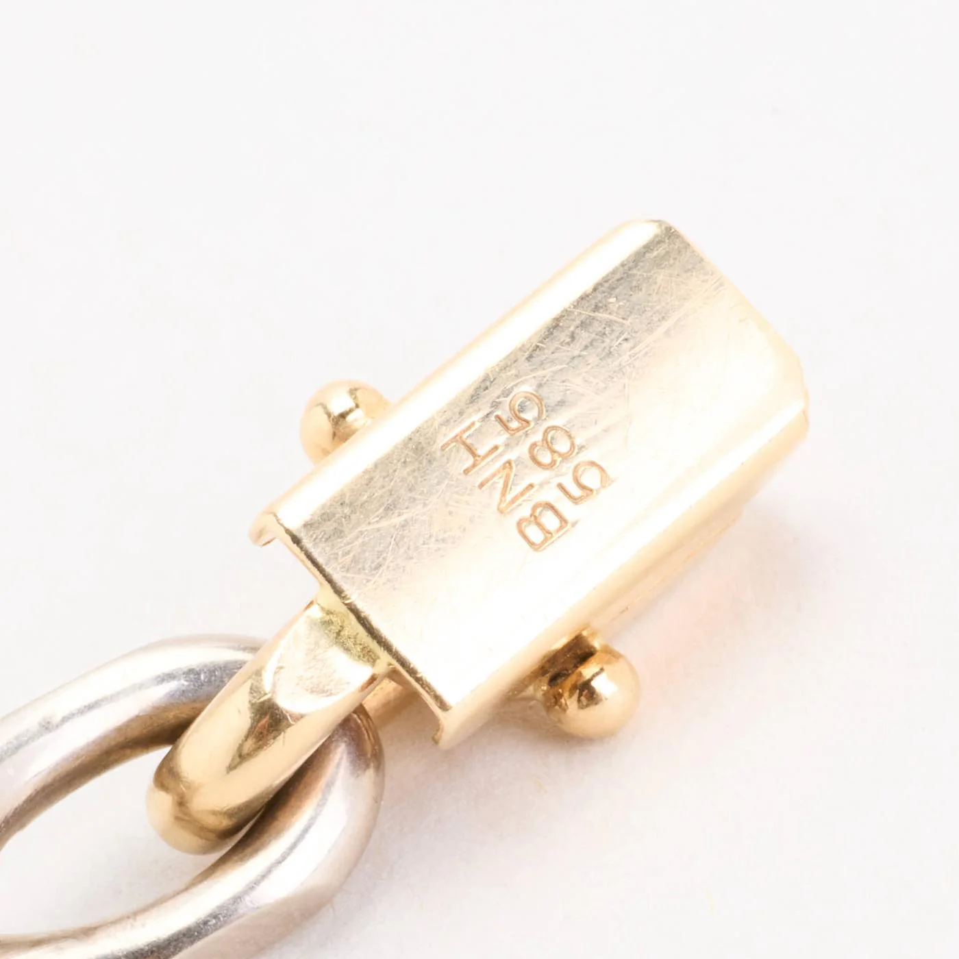 BNH Ankarkedja Armband i 14K guld och vitt guld, 19.5 cm, 44.21 g - Image 4