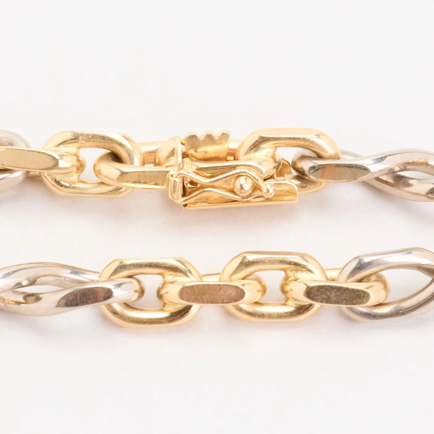 BNH Ankarkedja Armband i 14K guld och vitt guld, 19 cm, 42.66 g - Image 3