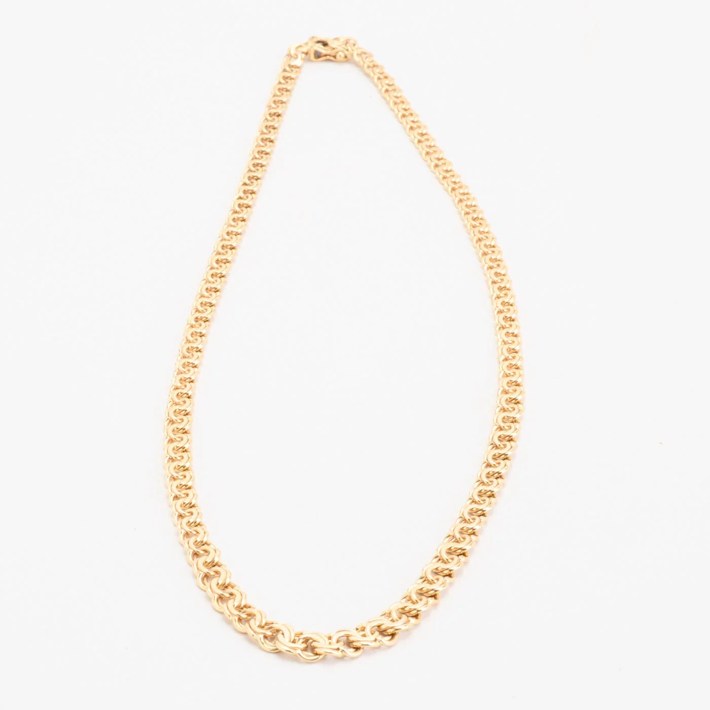 Bismarck Halsband i 14K guld, 43.5 cm, 18.13 g