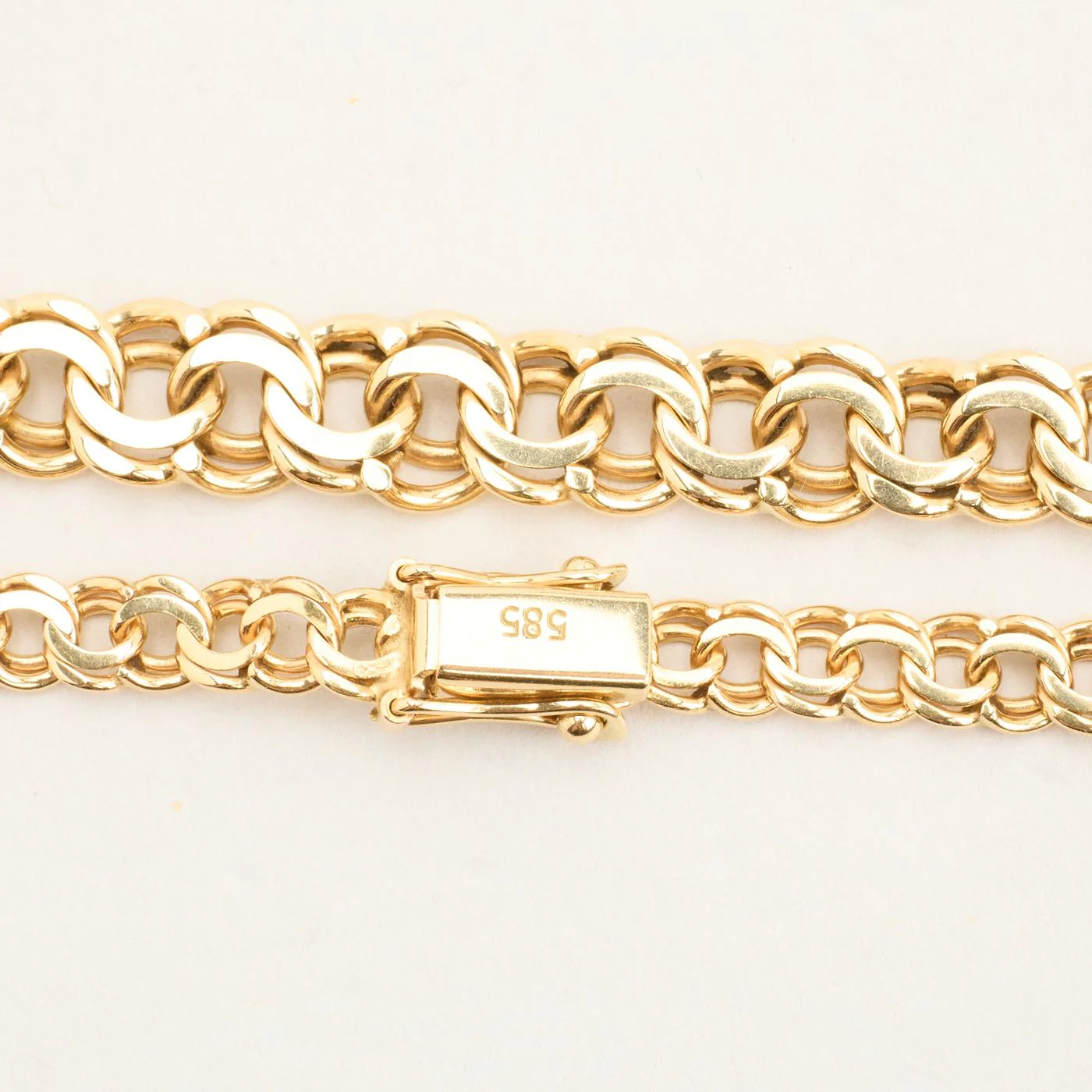Bismarck Halsband i 14K guld, 44 cm, 19.6 g - Image 4