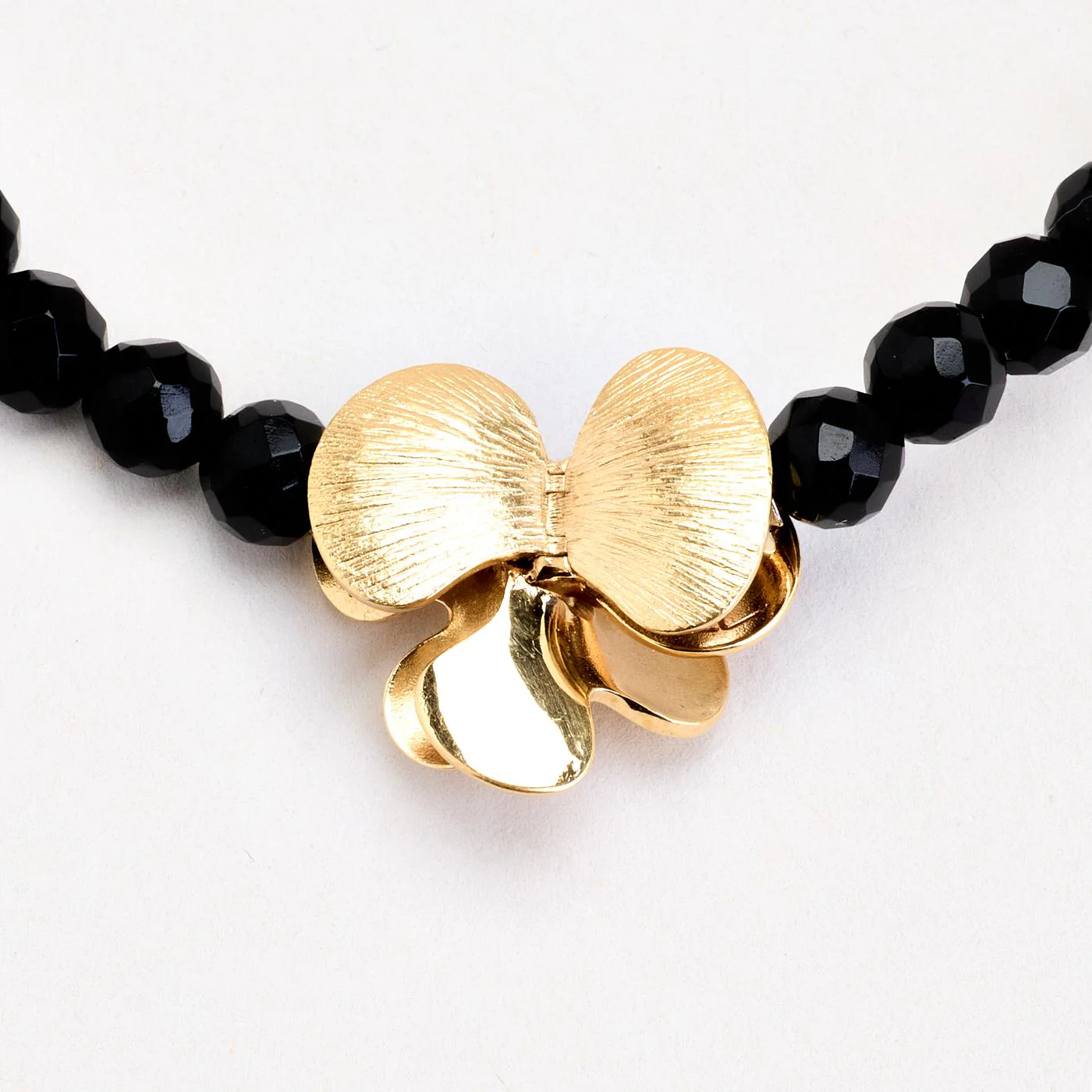 Ole Lynggaard Laura Stenkedja Halsband i 18K guld med en onyx, 43 cm, 28.26 g - Image 4