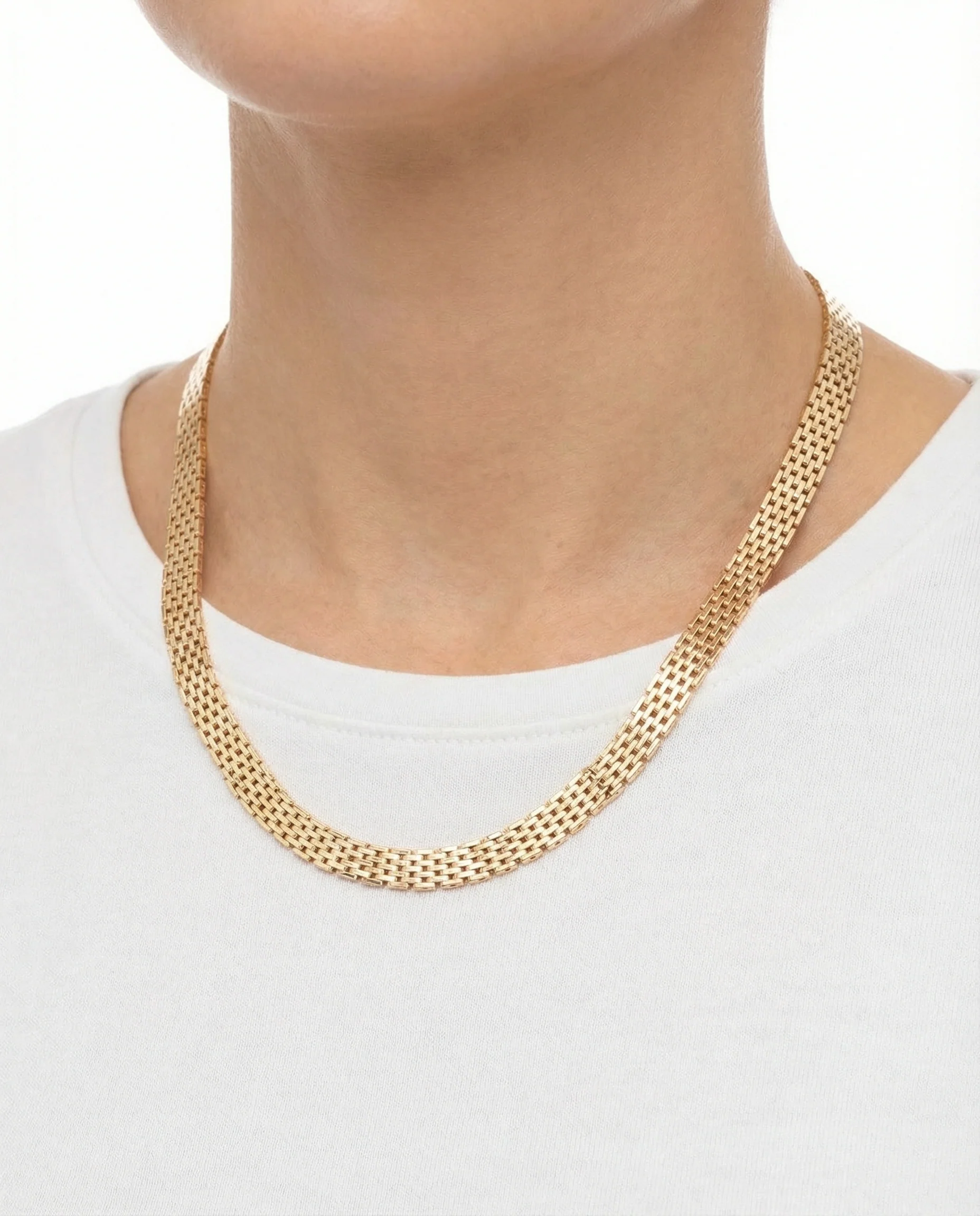 Korridor Halsband i 14K guld, 41.5 cm, 52.5 g
