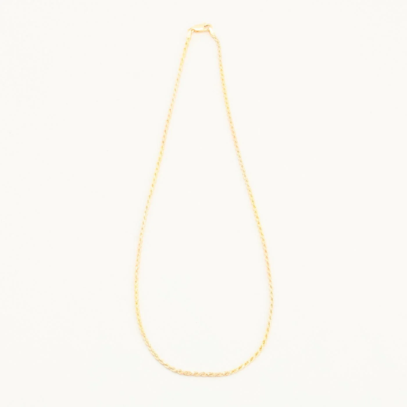 Cordell Halsband i 14K guld och roséguld, 45 cm, 6.62 g
