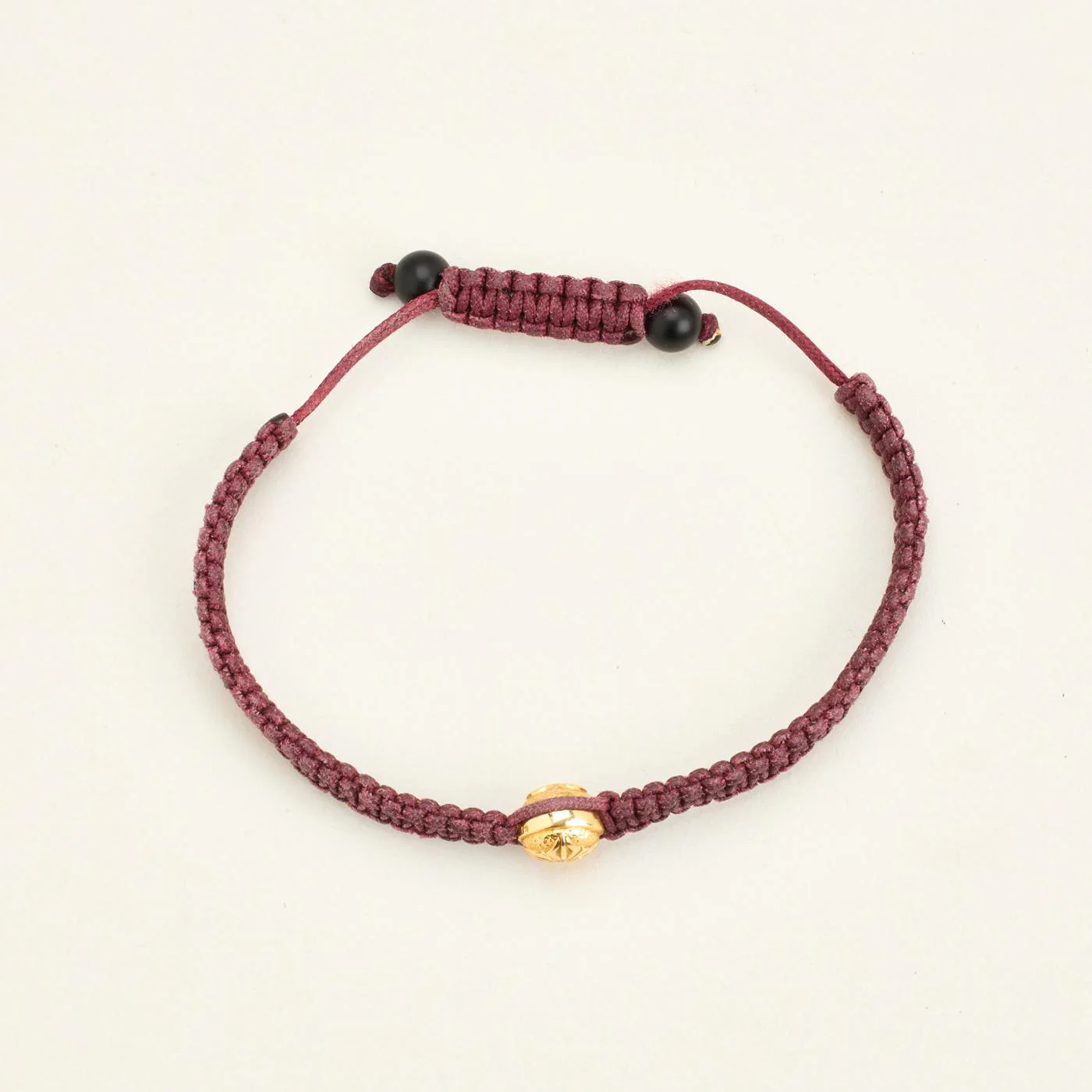 Shamballa Armband med diamant (0.01 ct) i 14K guld, 17 cm, 2.5 g - Image 7