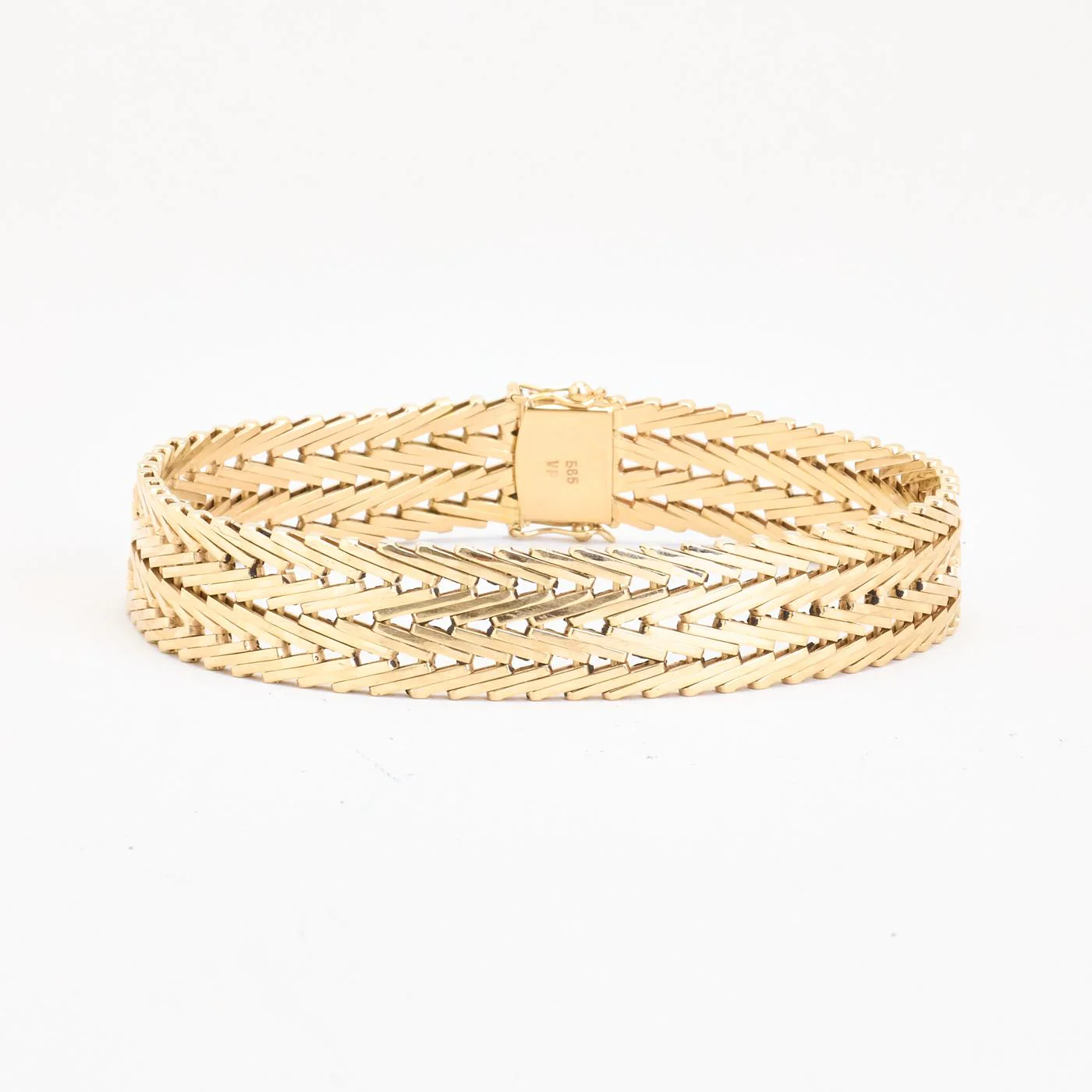 Geneve Armband i 14K guld, 19 cm, 27.2 g