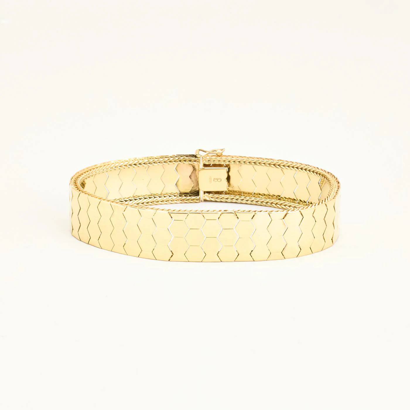 Bicelle Armband i 14K guld, 19 cm, 24.41 g - Image 2