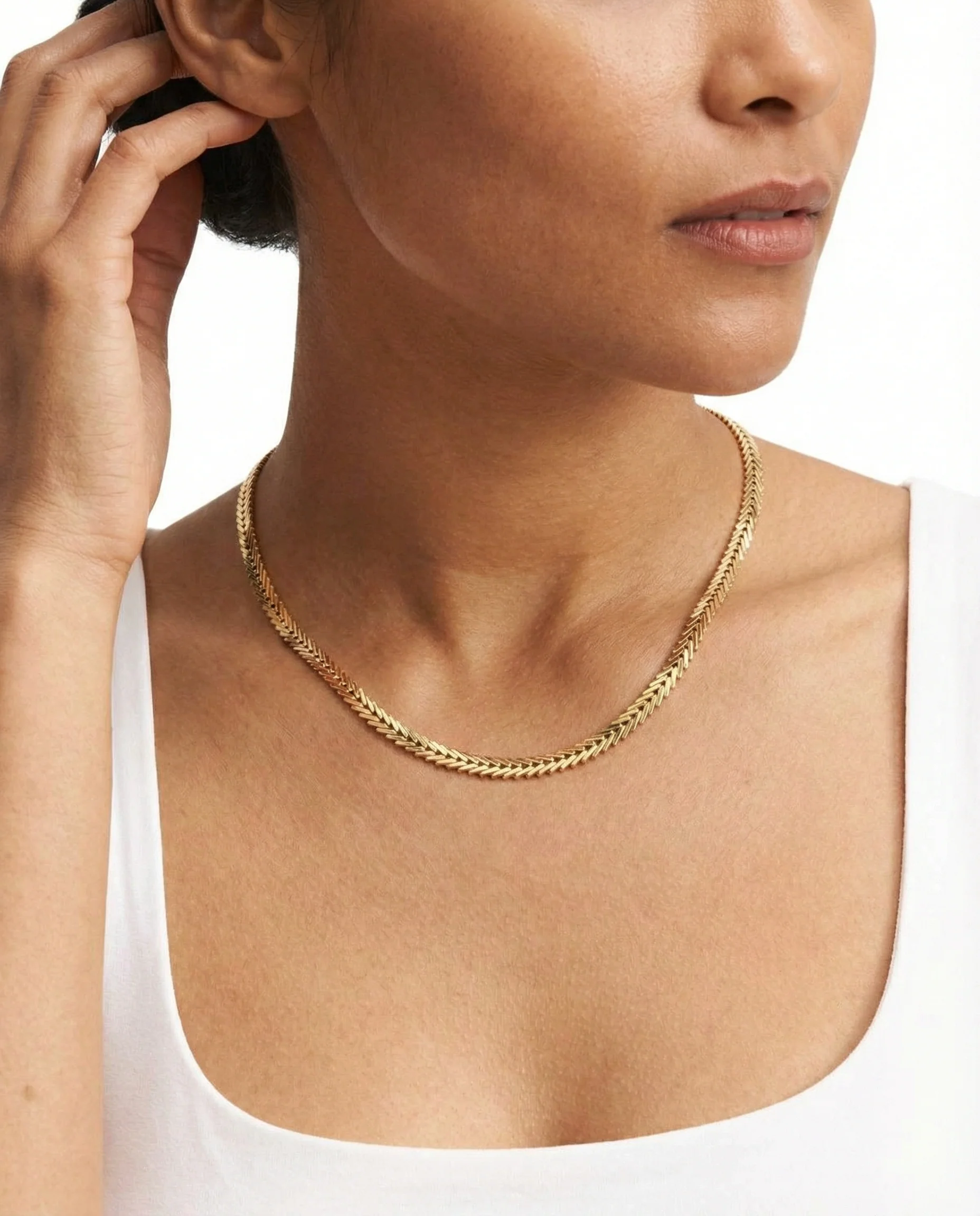Geneve Halsband i 14K guld, 42.5 cm, 24.7 g