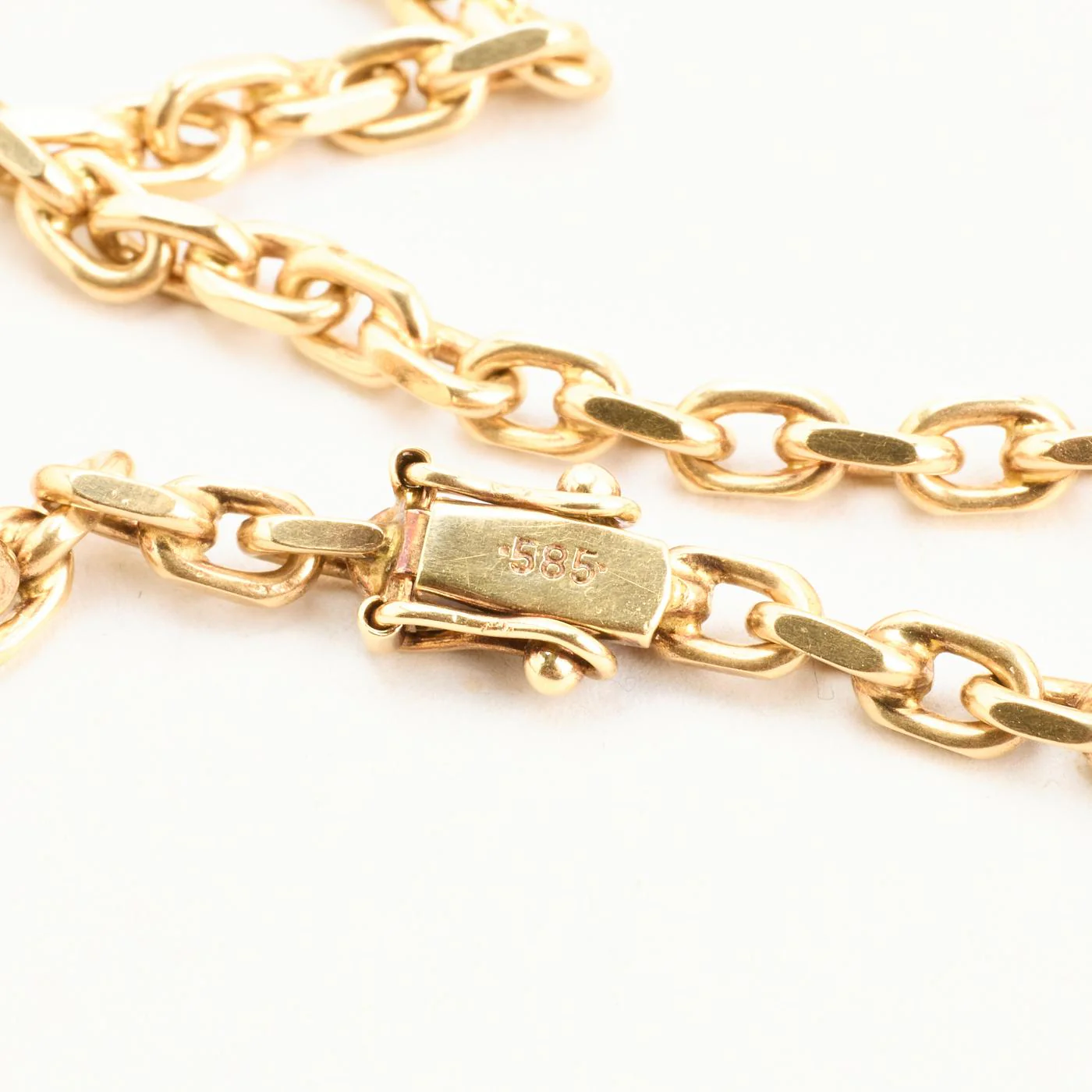 Ankarkedja Halsband i 14K guld, 44.5 cm, 21.16 g - Image 5