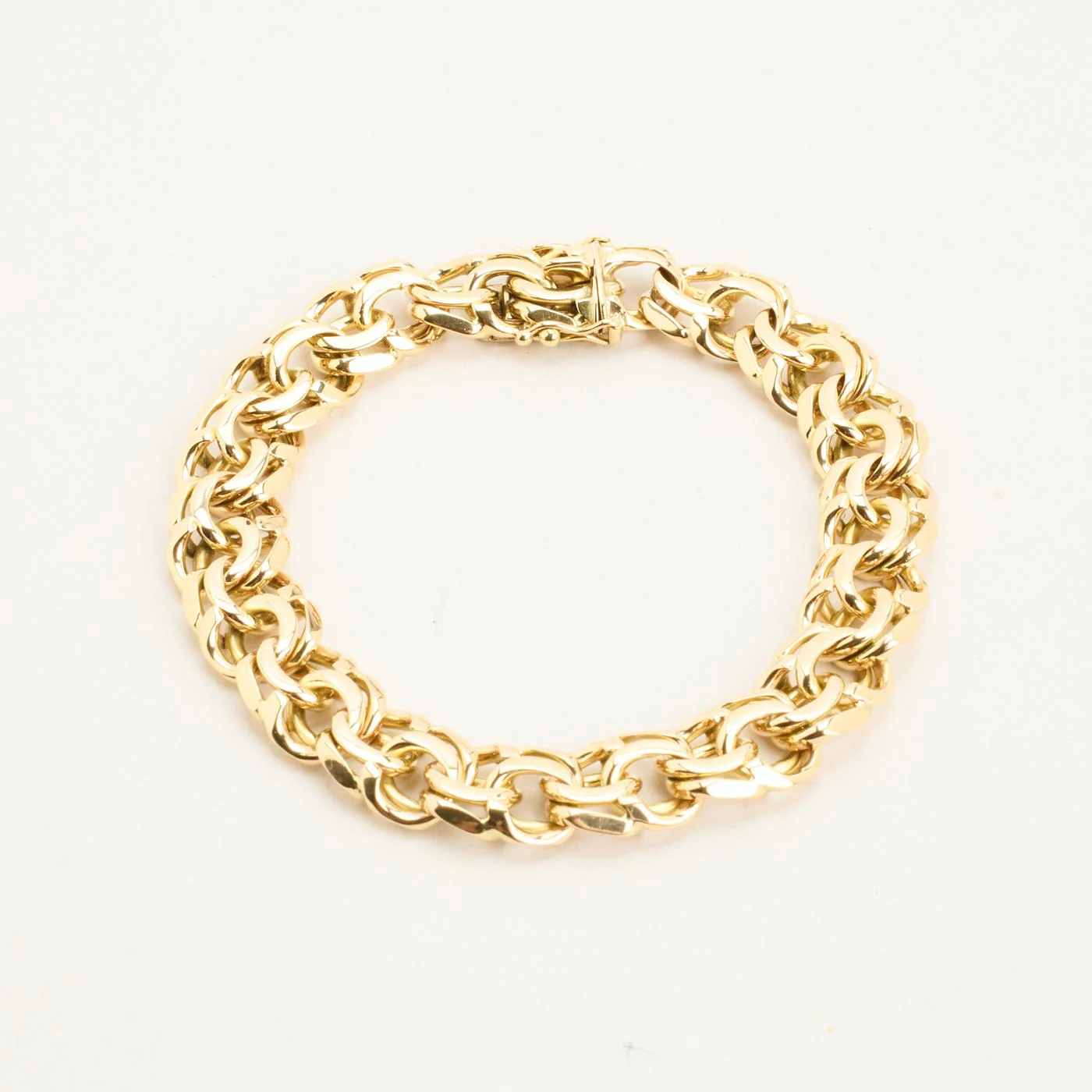 Bismarck Armband i 14K guld, 18 cm, 29.1 g - Image 2