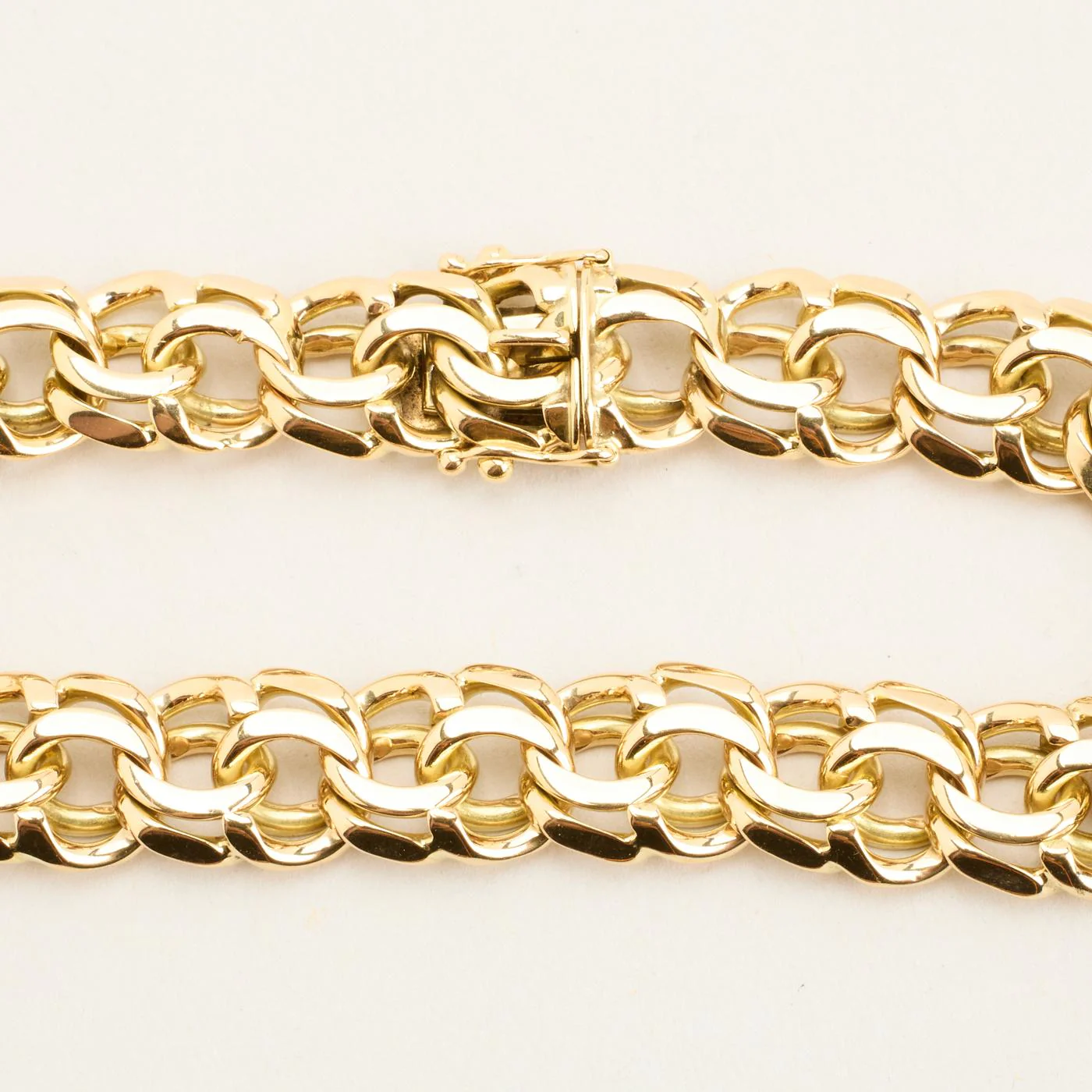 Bismarck Armband i 14K guld, 18 cm, 29.1 g - Image 4