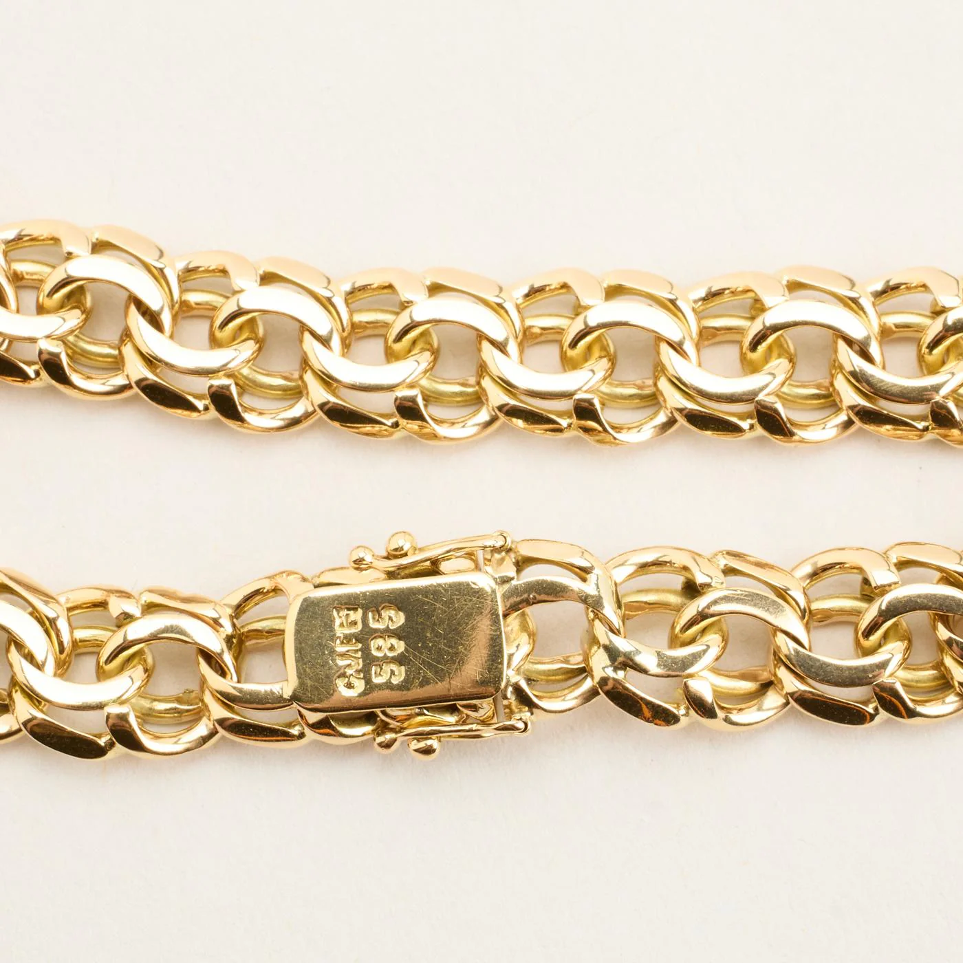 Bismarck Armband i 14K guld, 18 cm, 29.1 g - Image 5