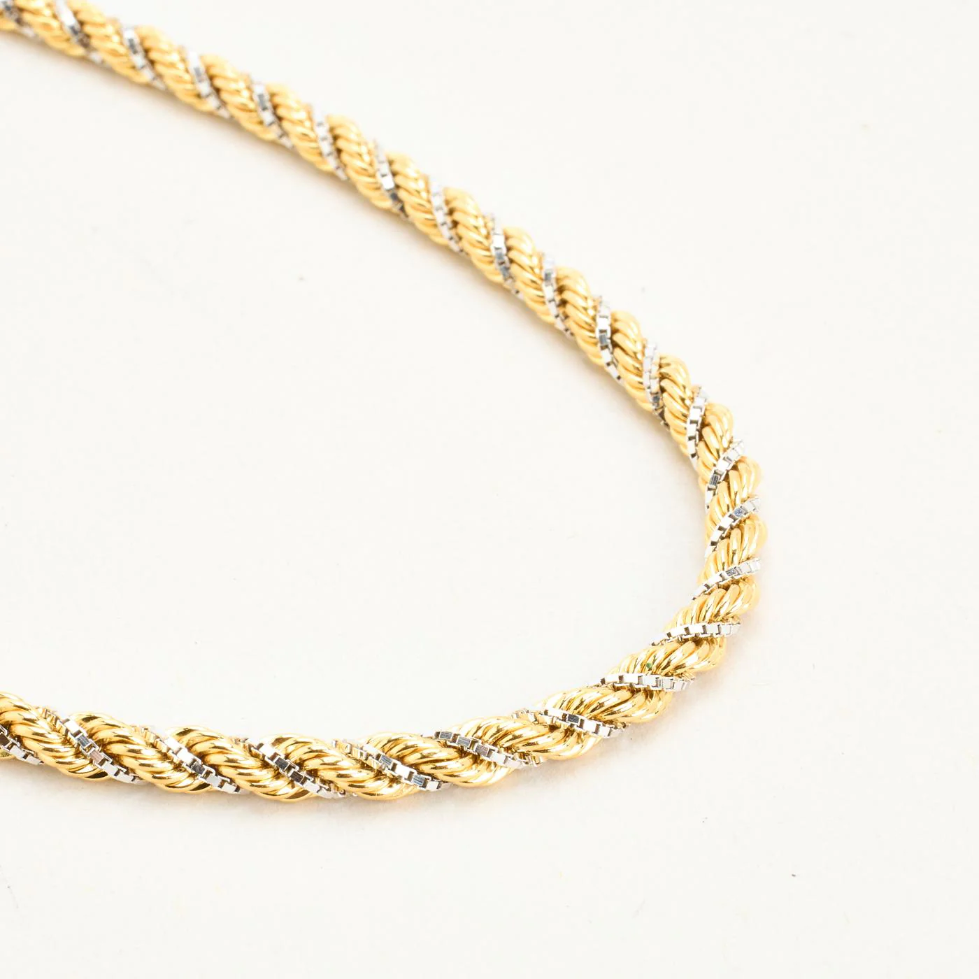 Cordell Halsband i 18K guld och vitt guld, 45.5 cm, 19.36 g - Image 2